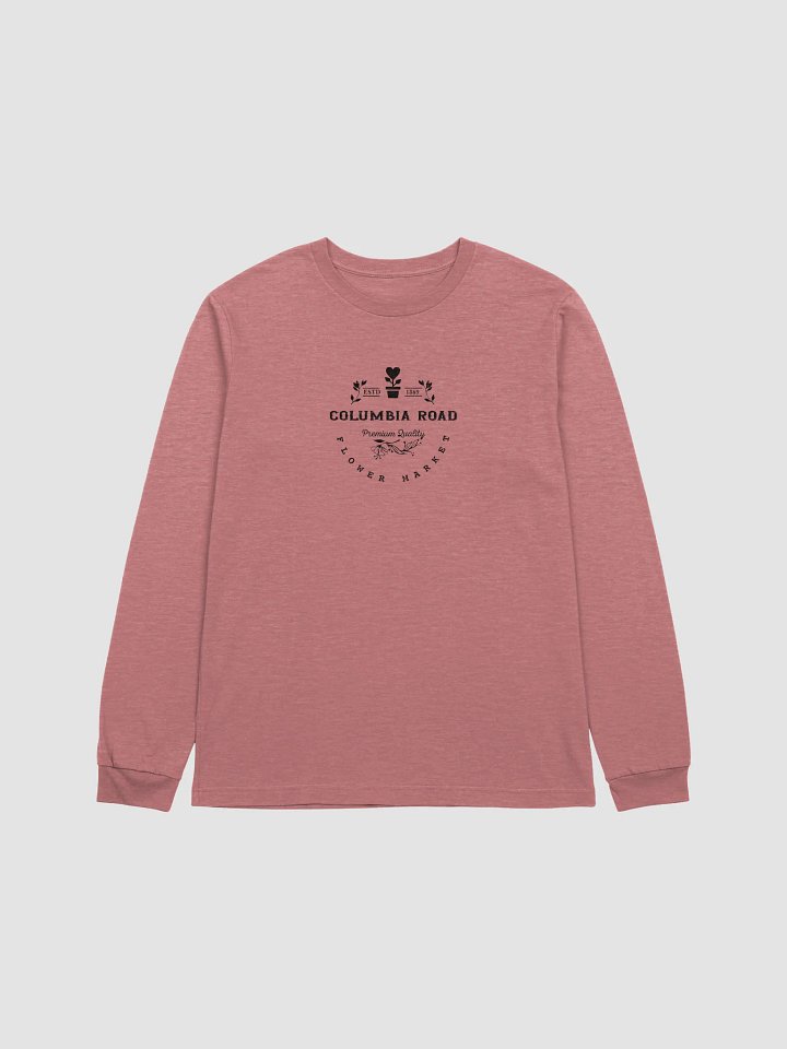 Columbia Road Market Long Sleeve T Shirt (Heather Mauve) product image (1)