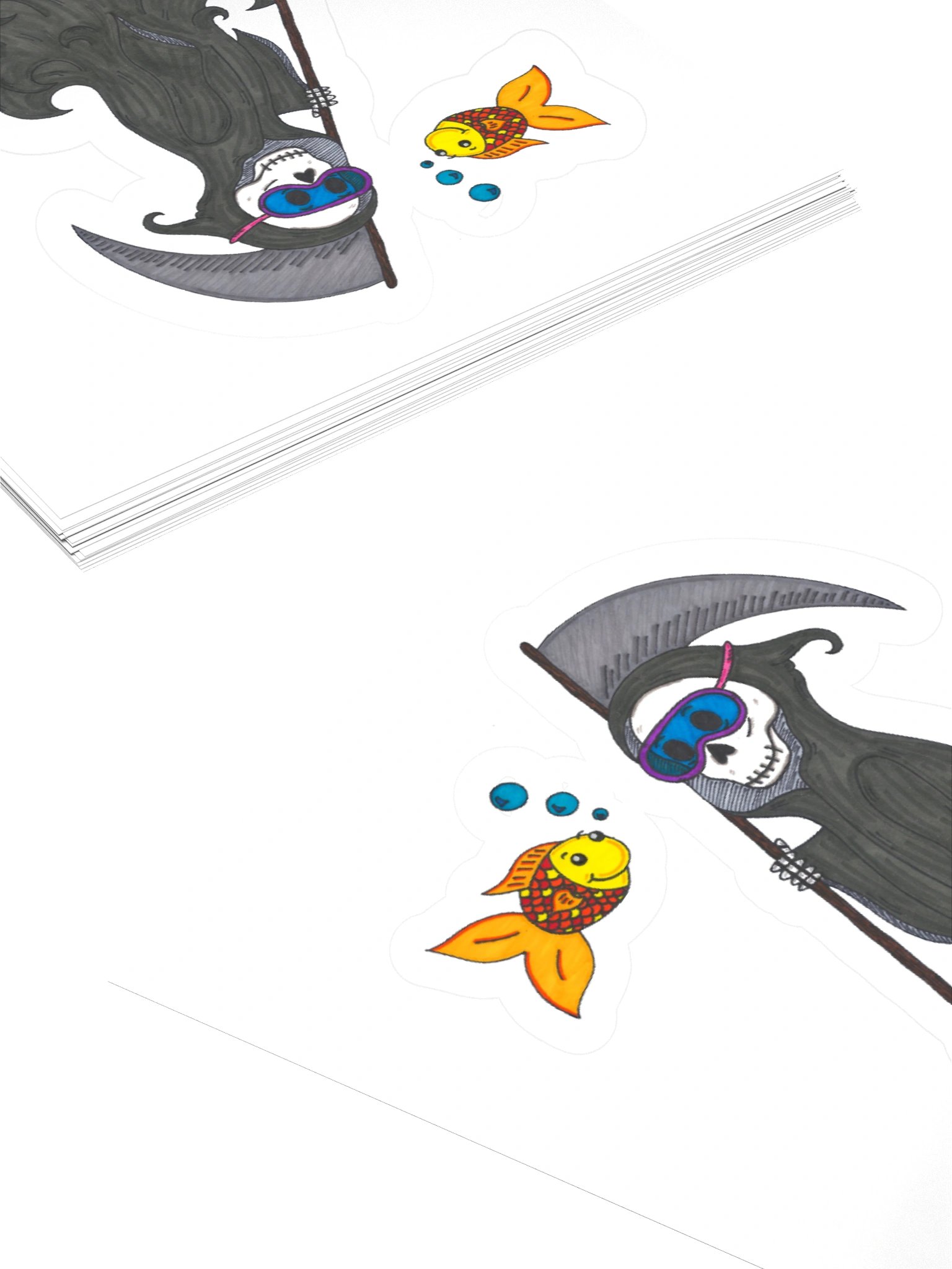 Grimmie Vacation Sticker product image (4)