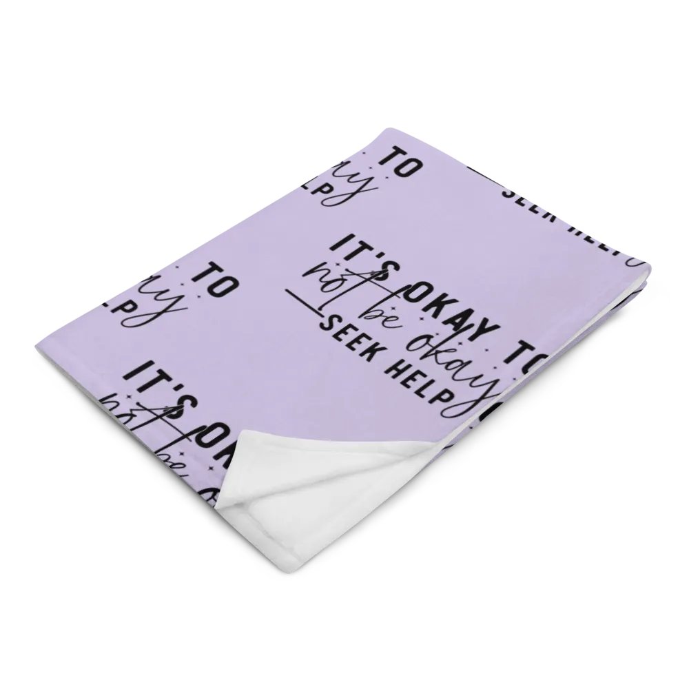 It's Okay Blanket product image (3)