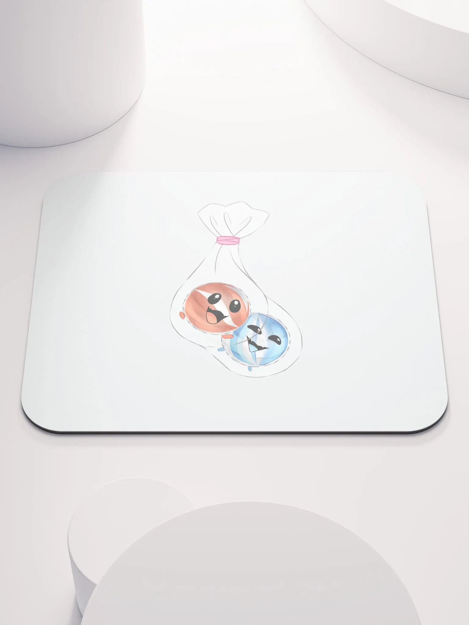 Two Marbles in a Bag Mouse Pad product image (1)