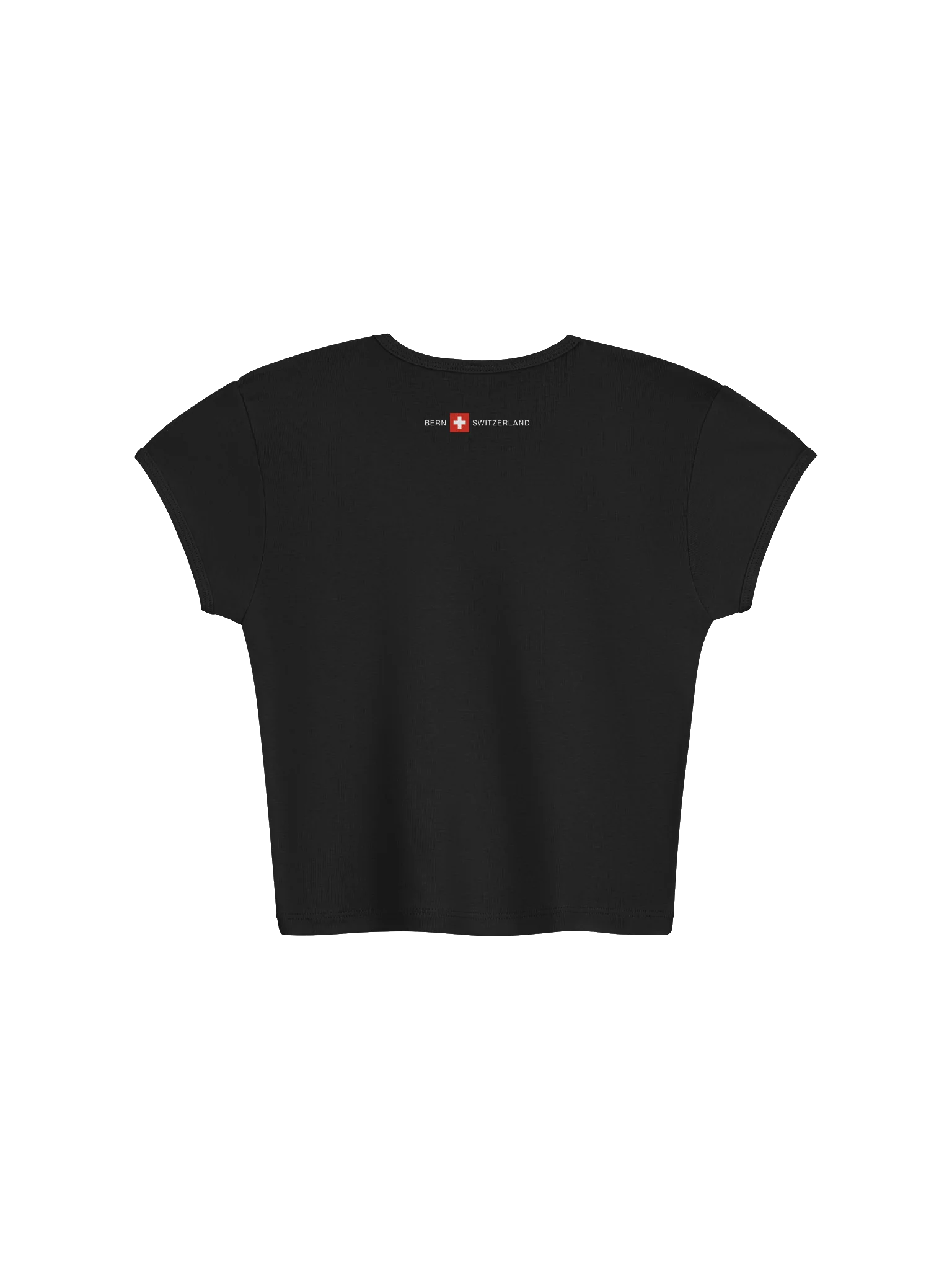 Bern Switzerland Crop T-Shirt | Minimalist Travel Tee product image (6)
