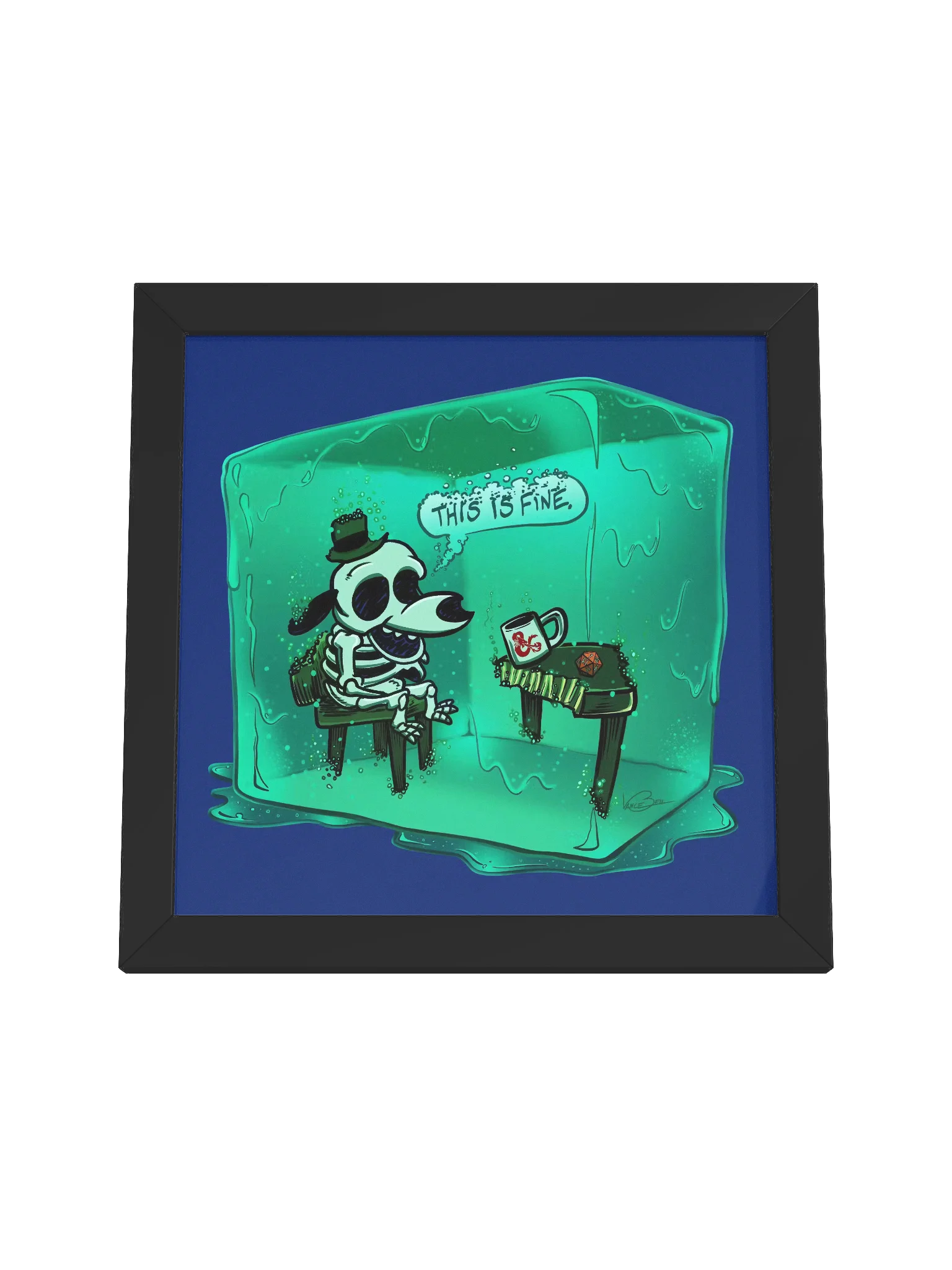 The Gelatinous Optimist | Framed Print product image (4)
