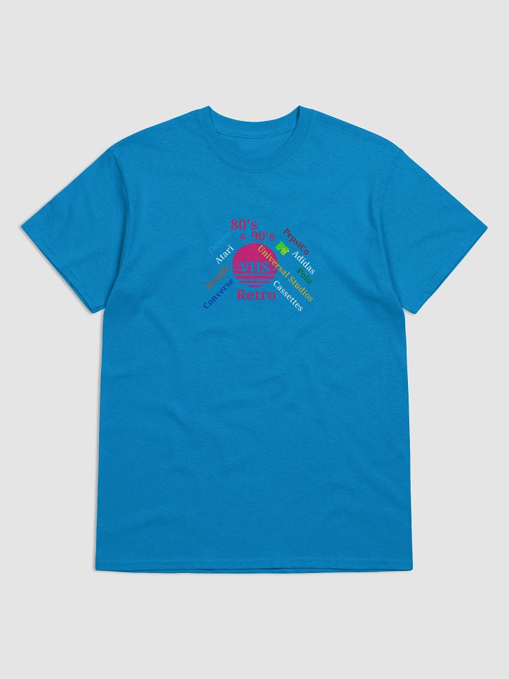 Retro Vibes VHS Circle Graphic Tee product image (1)