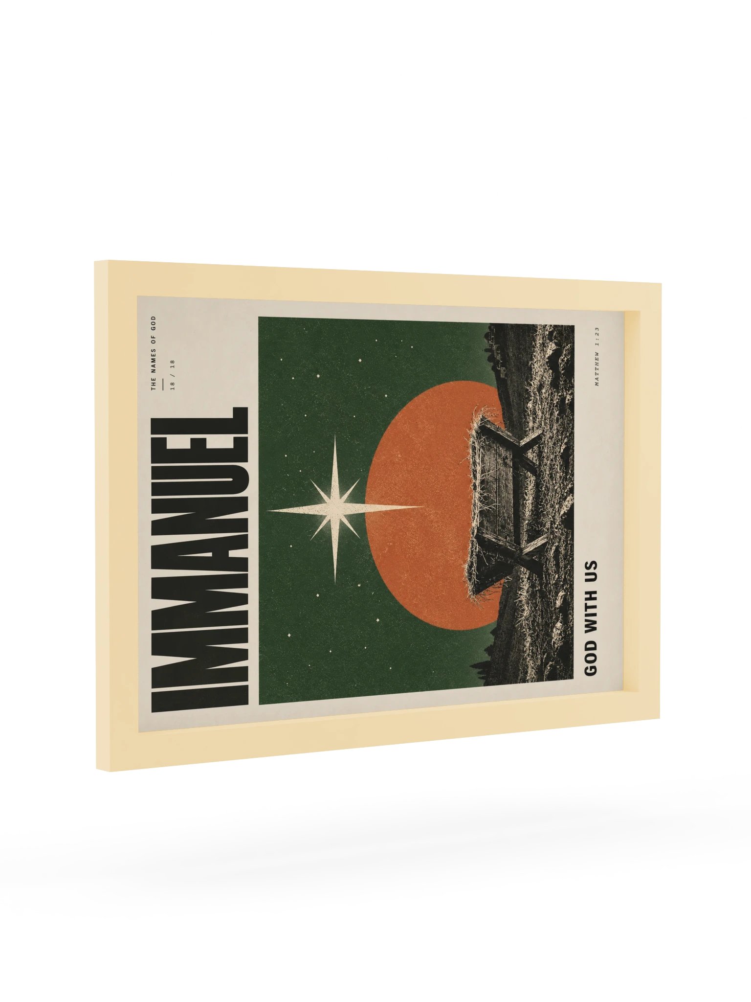 Immanuel | Names of God Framed Print product image (13)