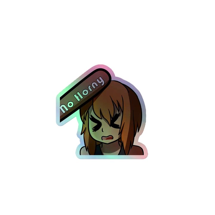 Miko No Horny (BONK) Holo-Sticker! product image (1)
