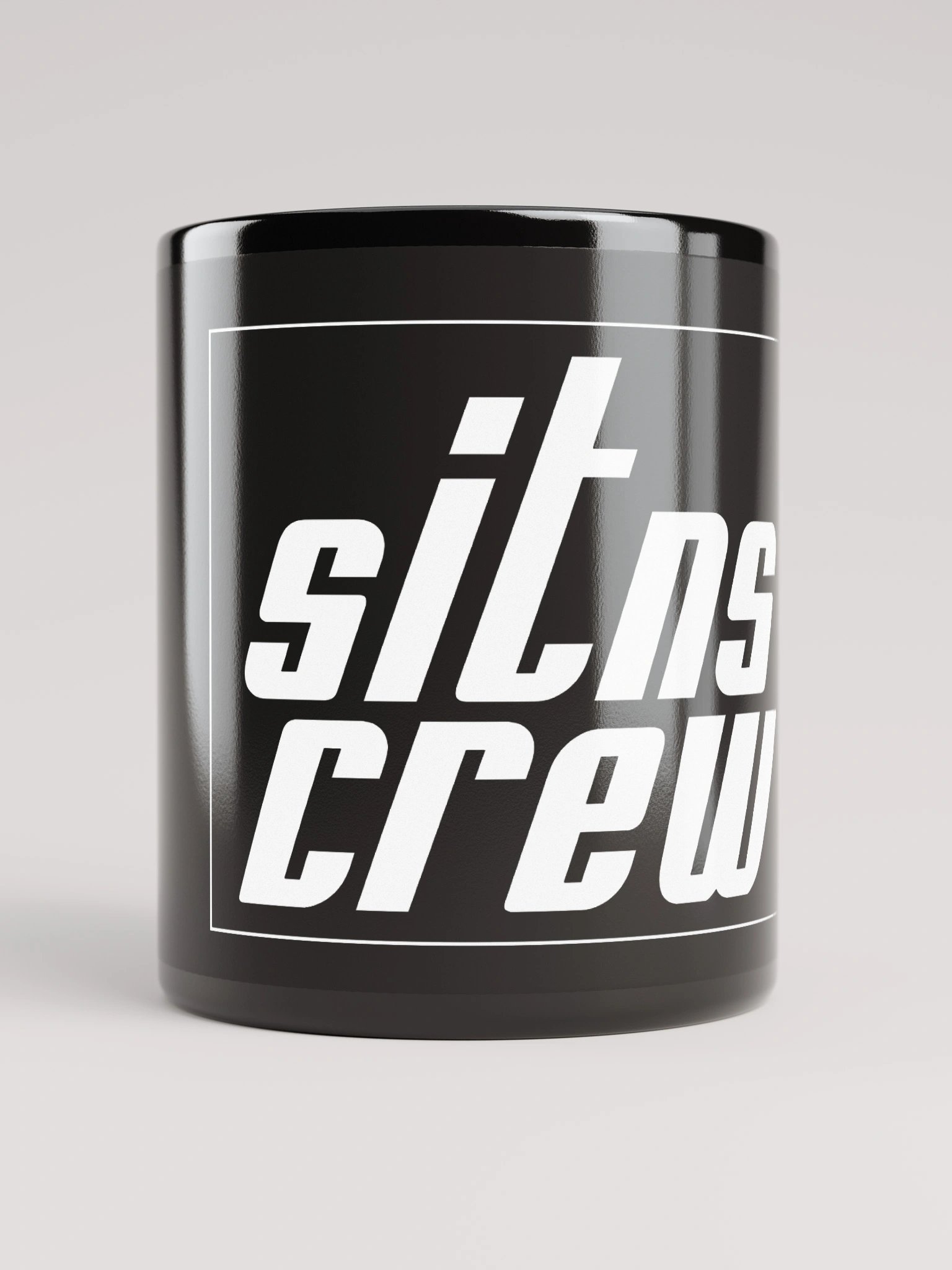 SITNS Crew Black Mug product image (9)