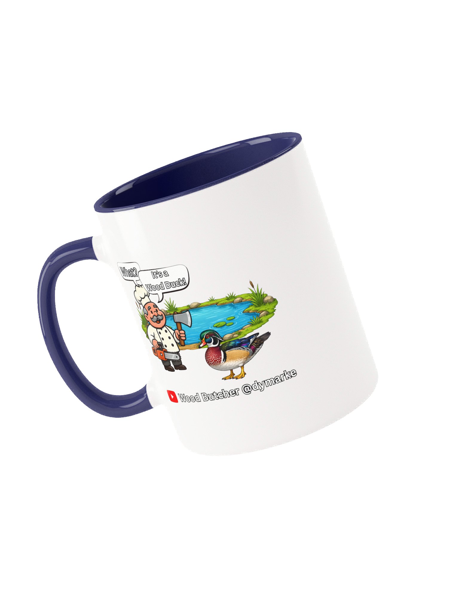 Wood Butcher It's a Wood Duck Mug product image (3)