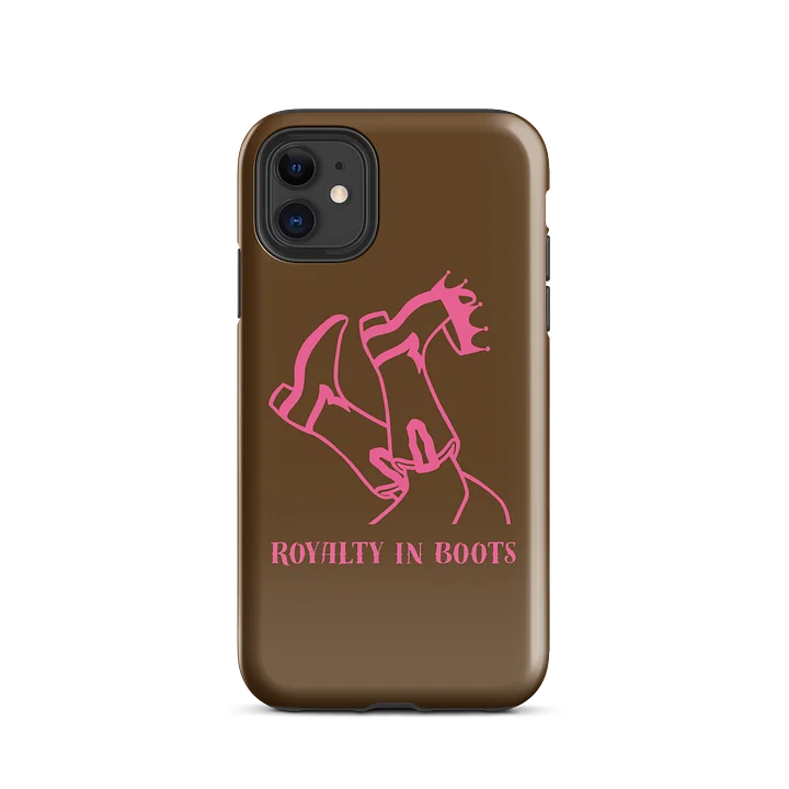 LDQ Brown iPhone case product image (2)