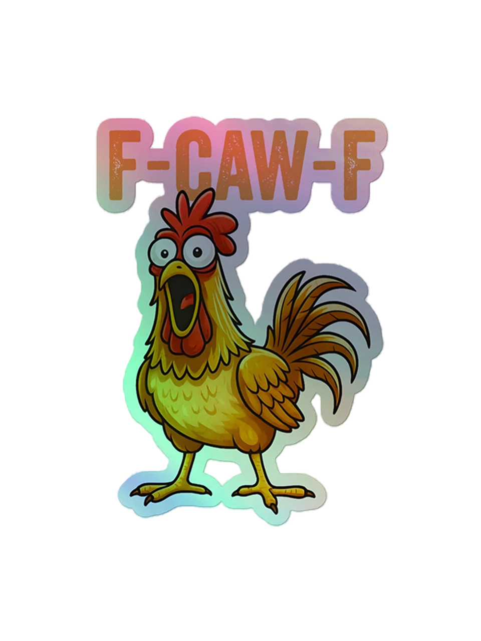 Fcawf Holographic Sticker 1W1 product image (1)