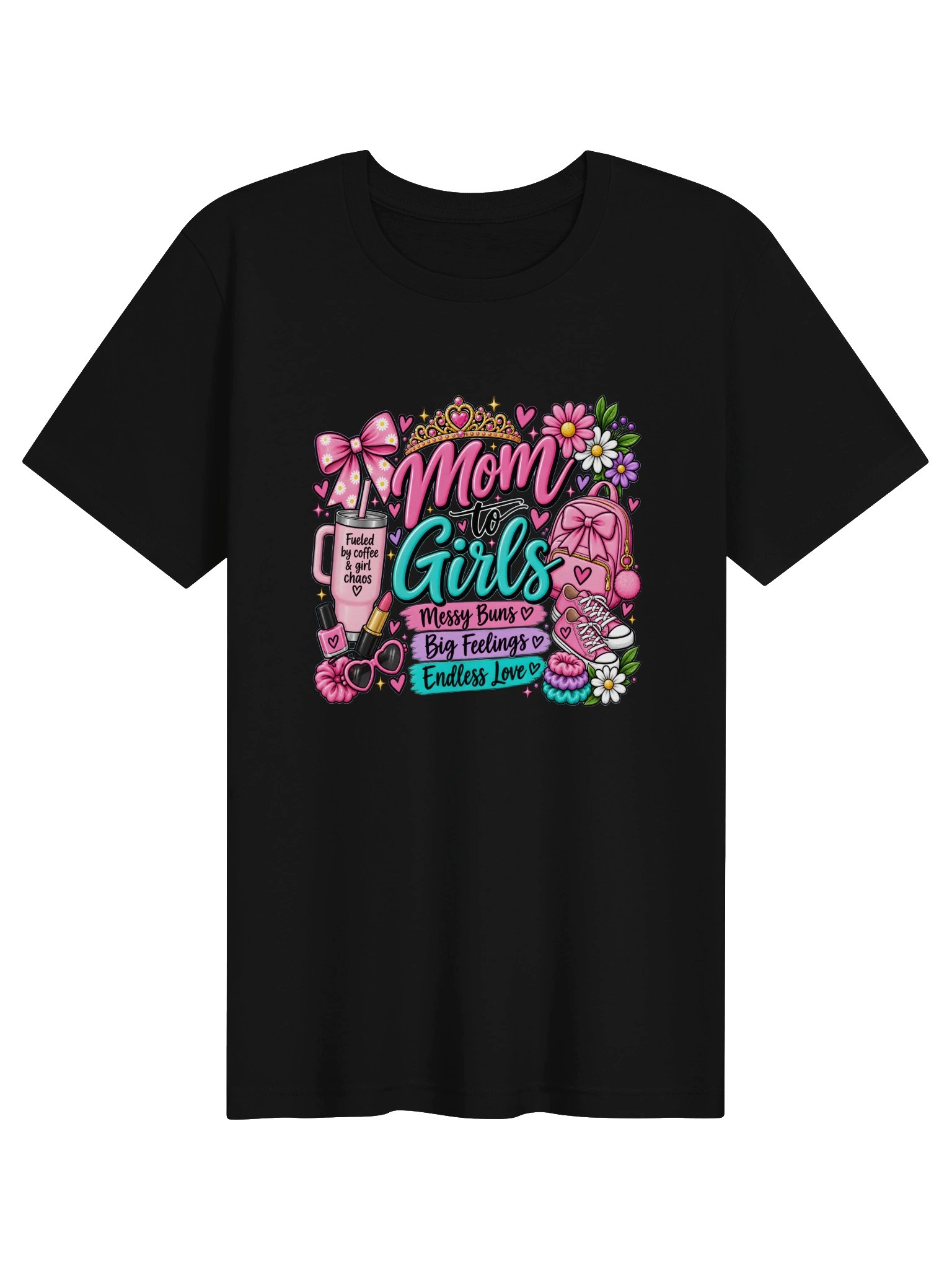Mom to Girls T-Shirt product image (3)