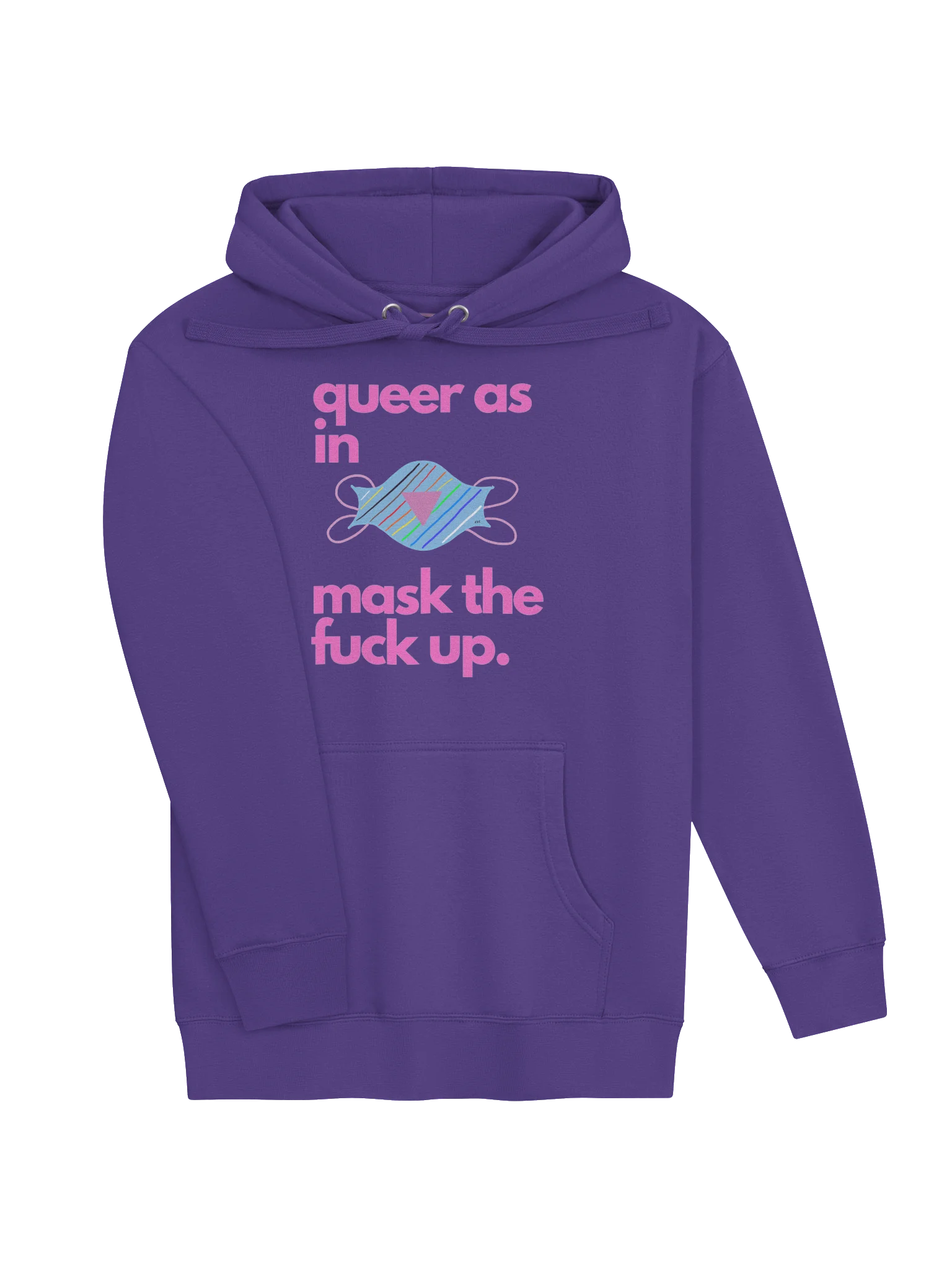 Queer As In Mask TF Up hoodie product image (19)