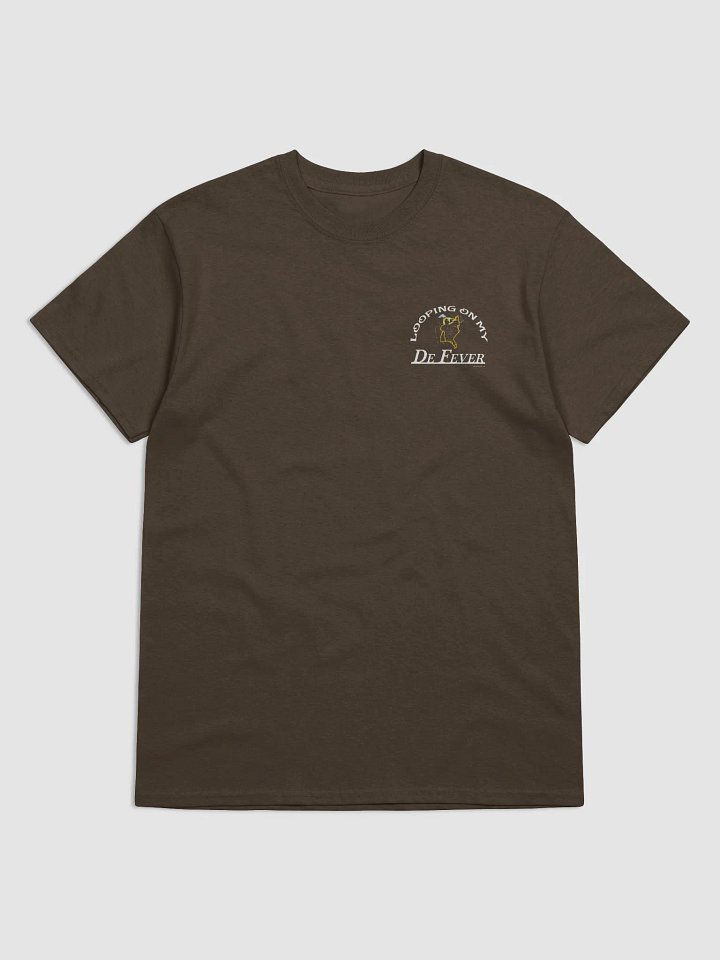 Looping On My DeFever - T-Shirt - Dark Shirt w/White Logo product image (2)