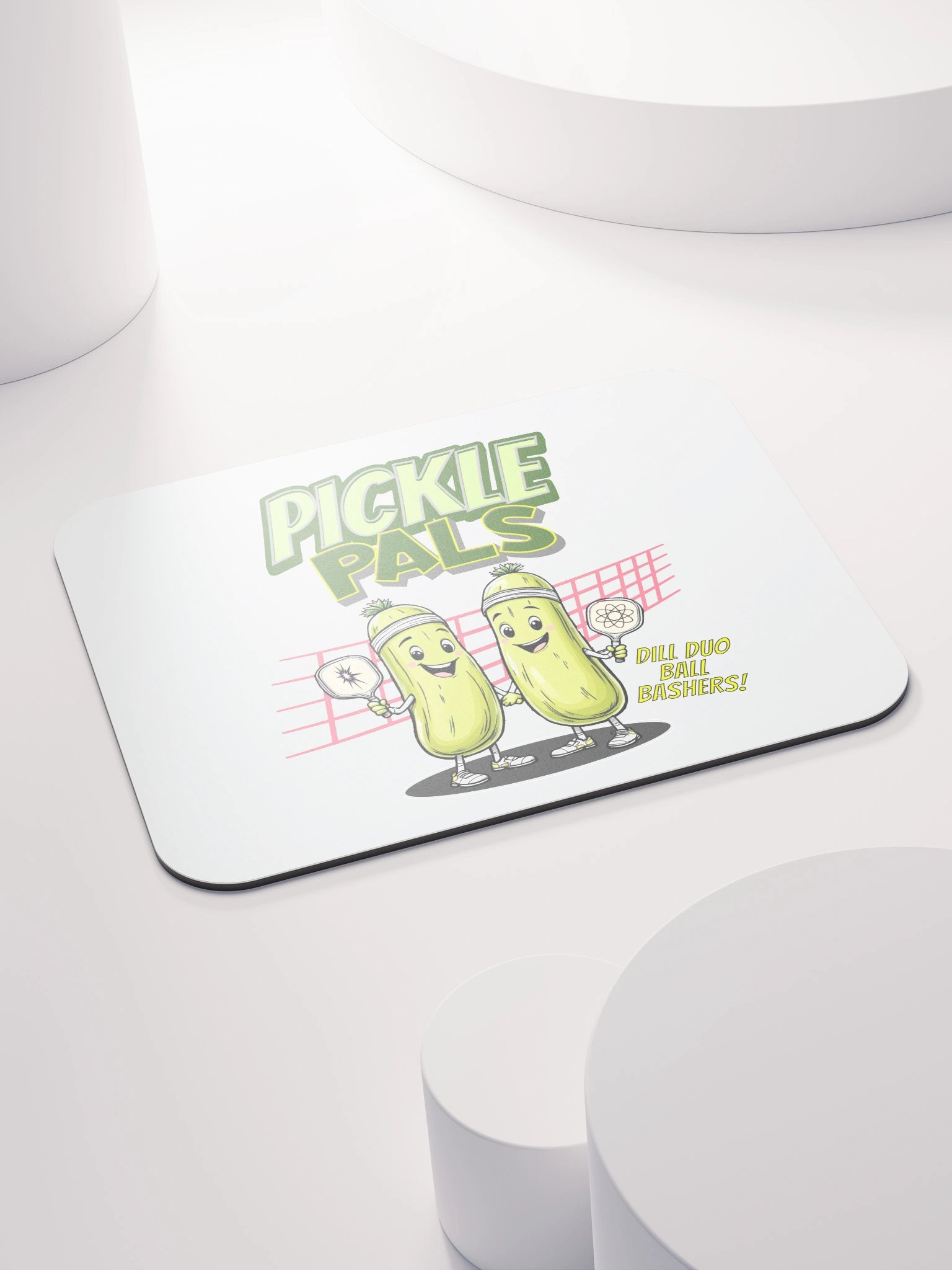 Pickleball Pals Dill Duo Ball Bashers Mouse Pad product image (4)
