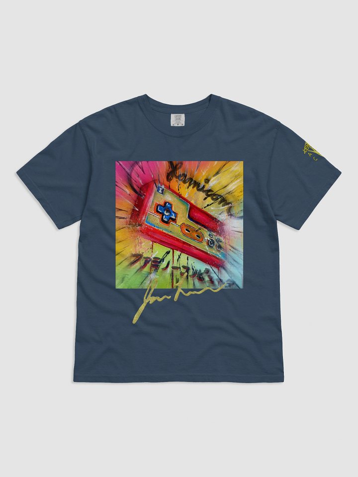 Famicom Controller Splatter T-Shirt product image (7)