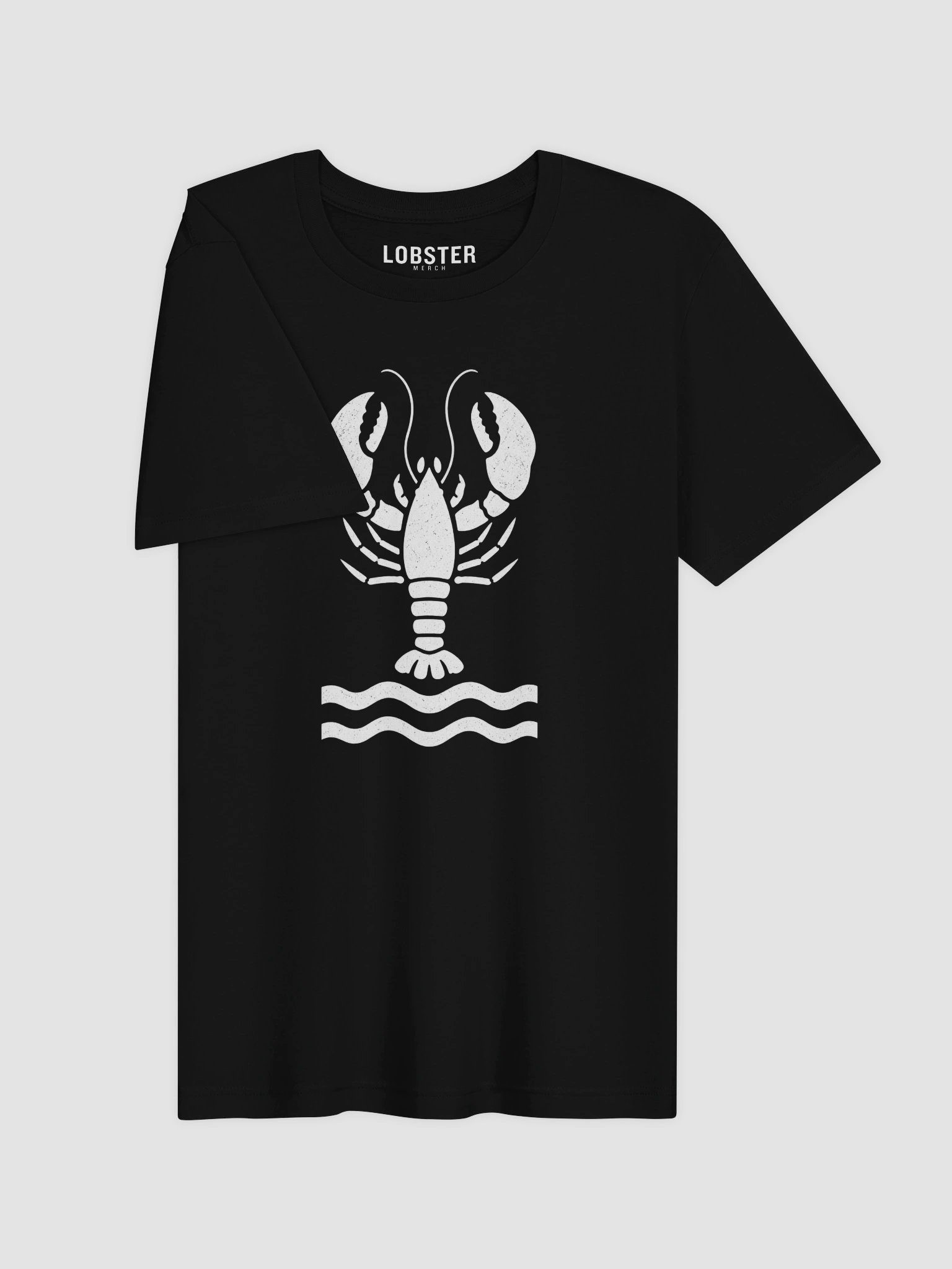 Vintage Lobster Graphic Tee — Retro Nautical Ocean Wave T-Shirt product image (4)