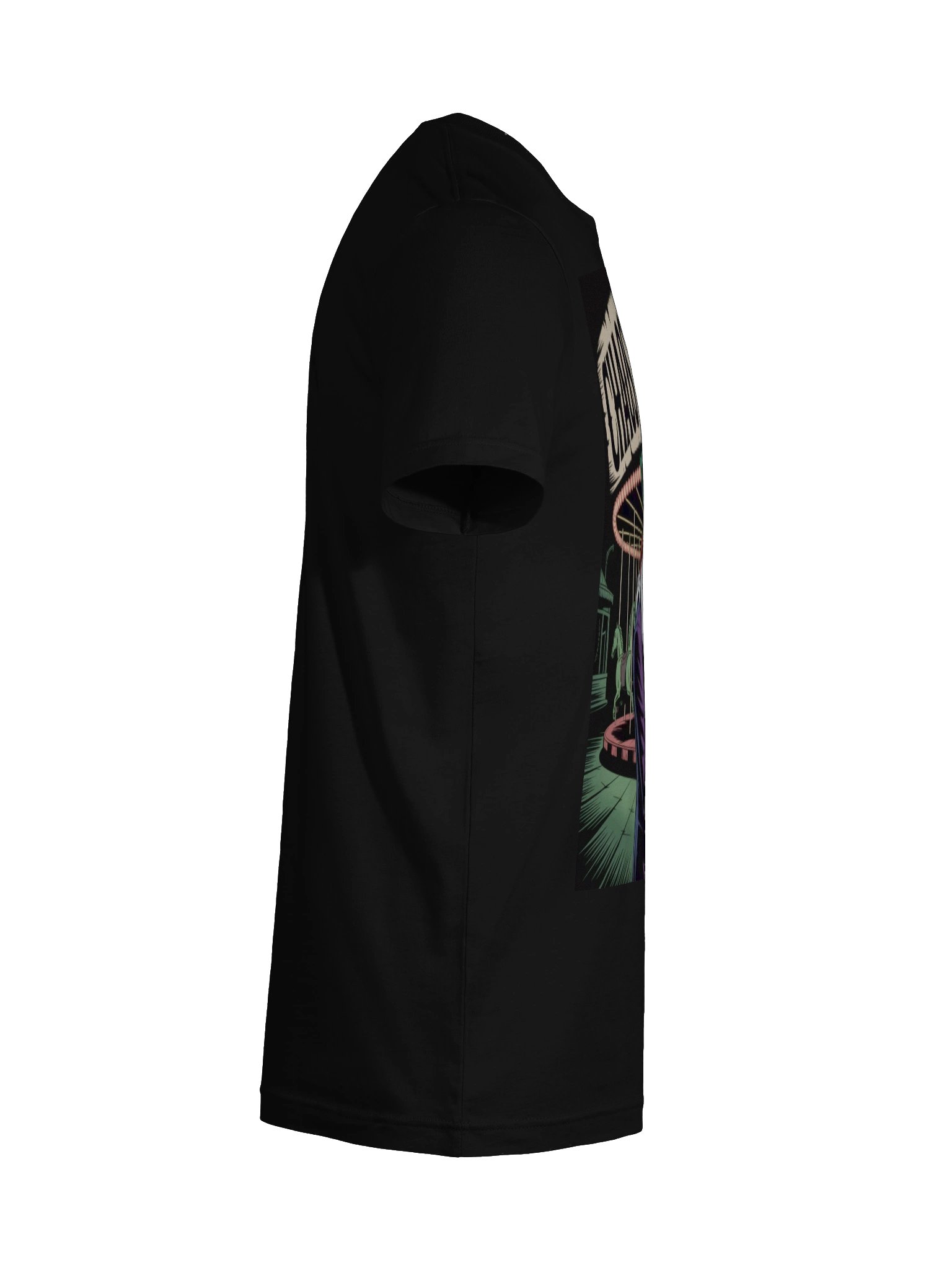 Chaos & Devotion: Joker and Harley Quinn Carousel Embrace T-Shirt product image (12)