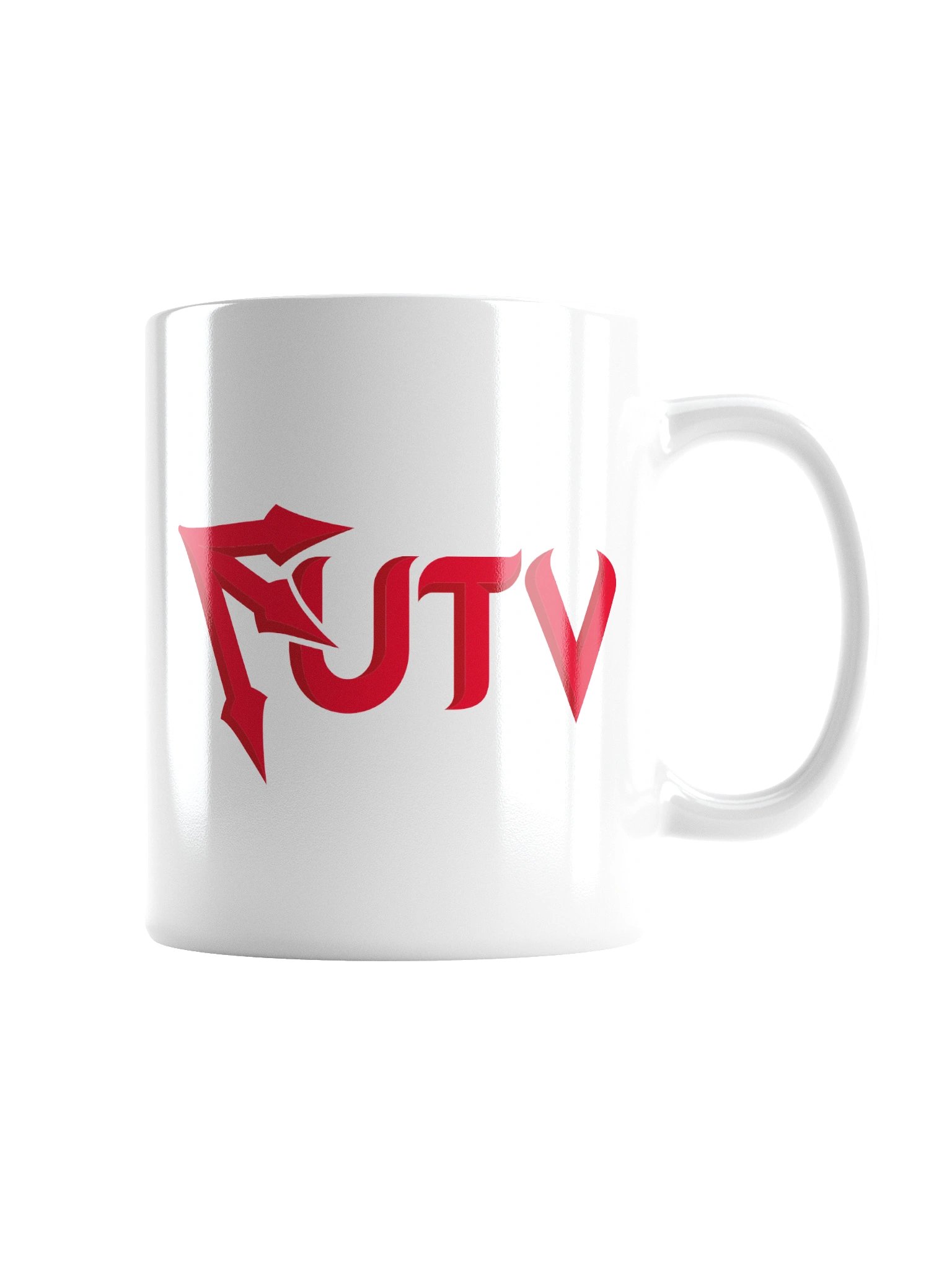 FUTV Standard White & Red Mug product image (4)