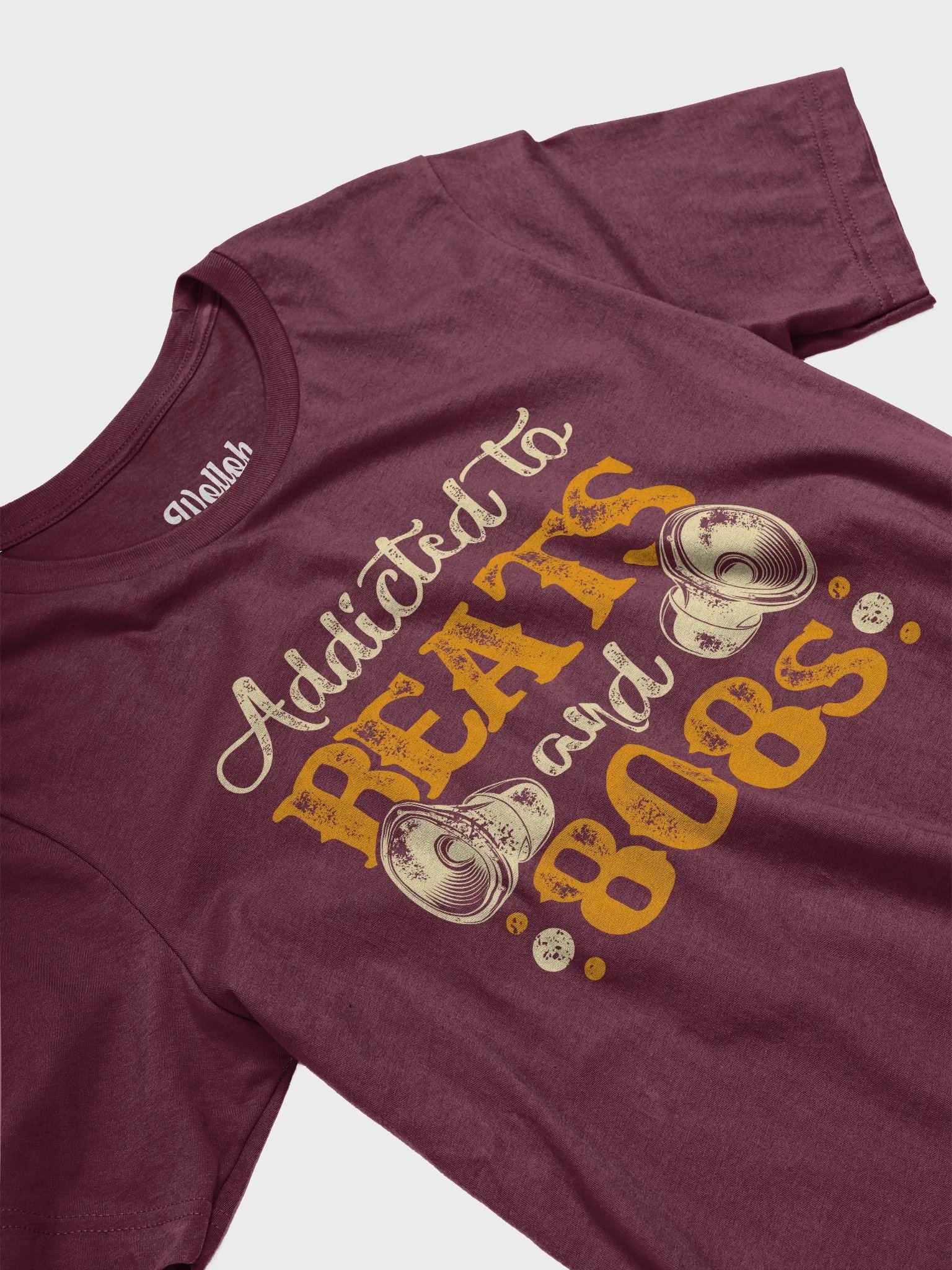 Addicted to Beats and 808s T-Shirt – Perfect for Music Producers and Bass Lovers product image (3)