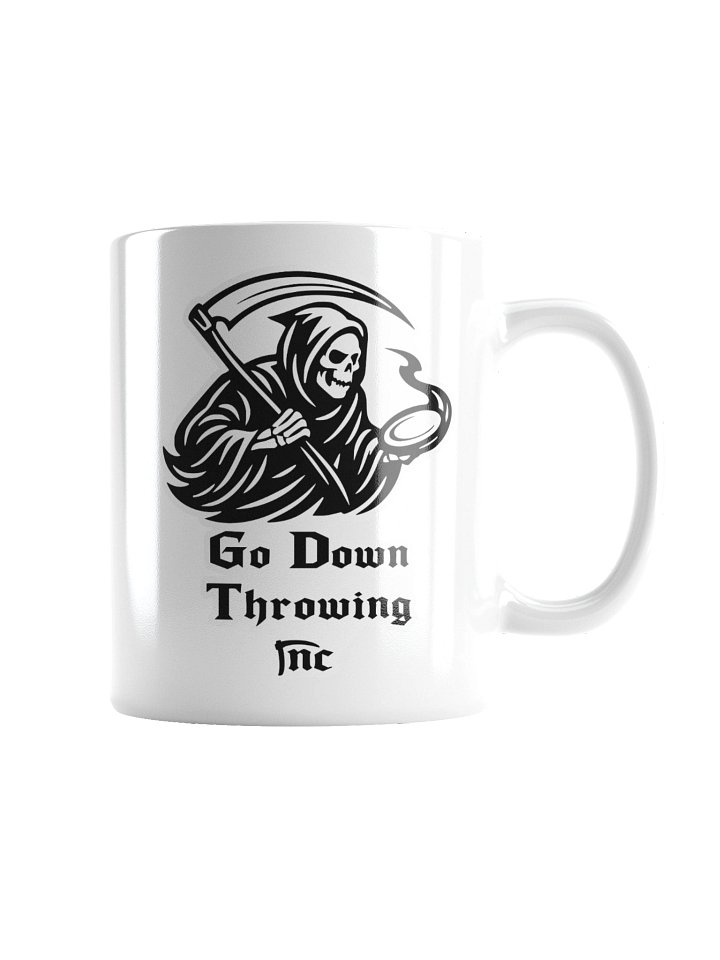 GDT Reaper Logo Coffee Mug - Left Handed product image (1)