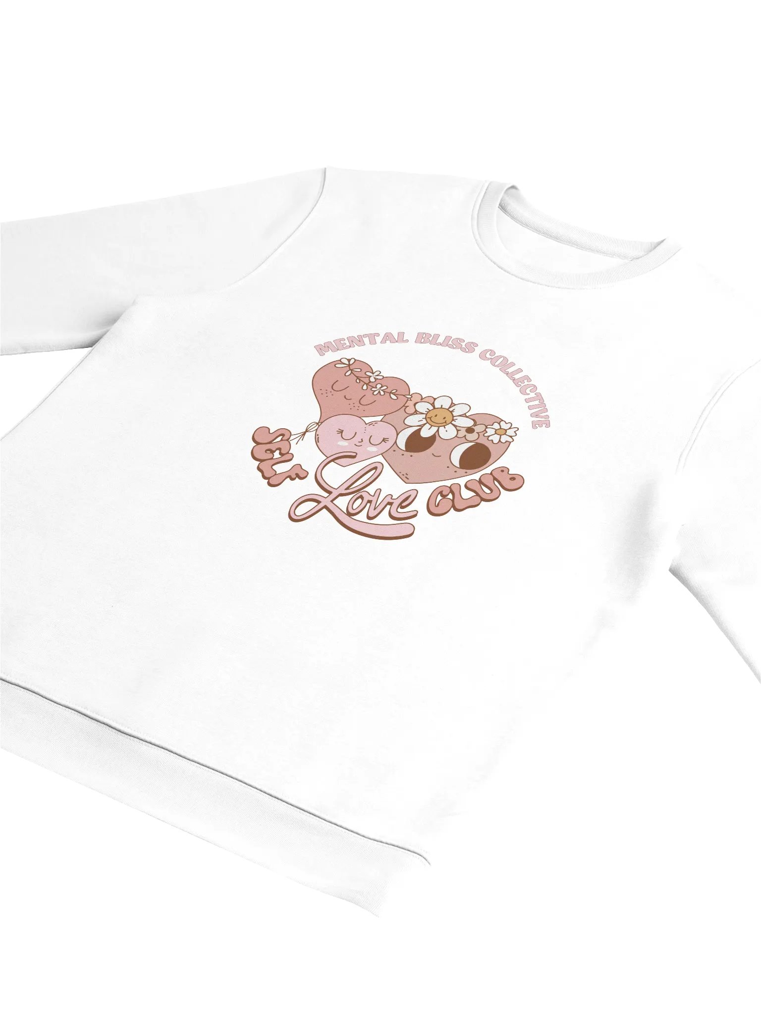 "Self Love Club" Unisex Eco Sweatshirt – Join the Movement of Self-Care product image (3)