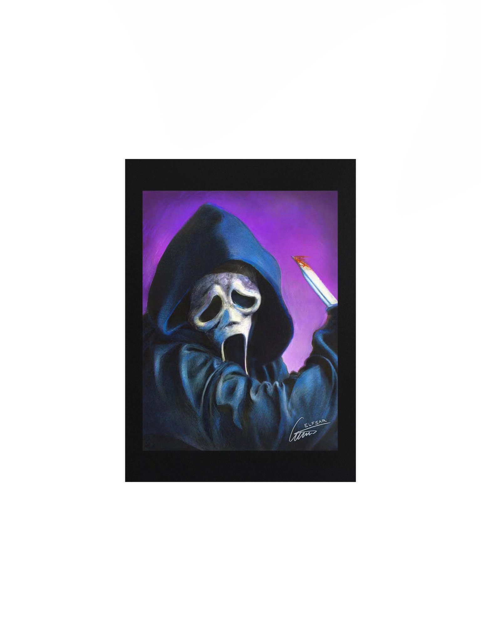 Scream Ghost Face Matte Print product image (2)