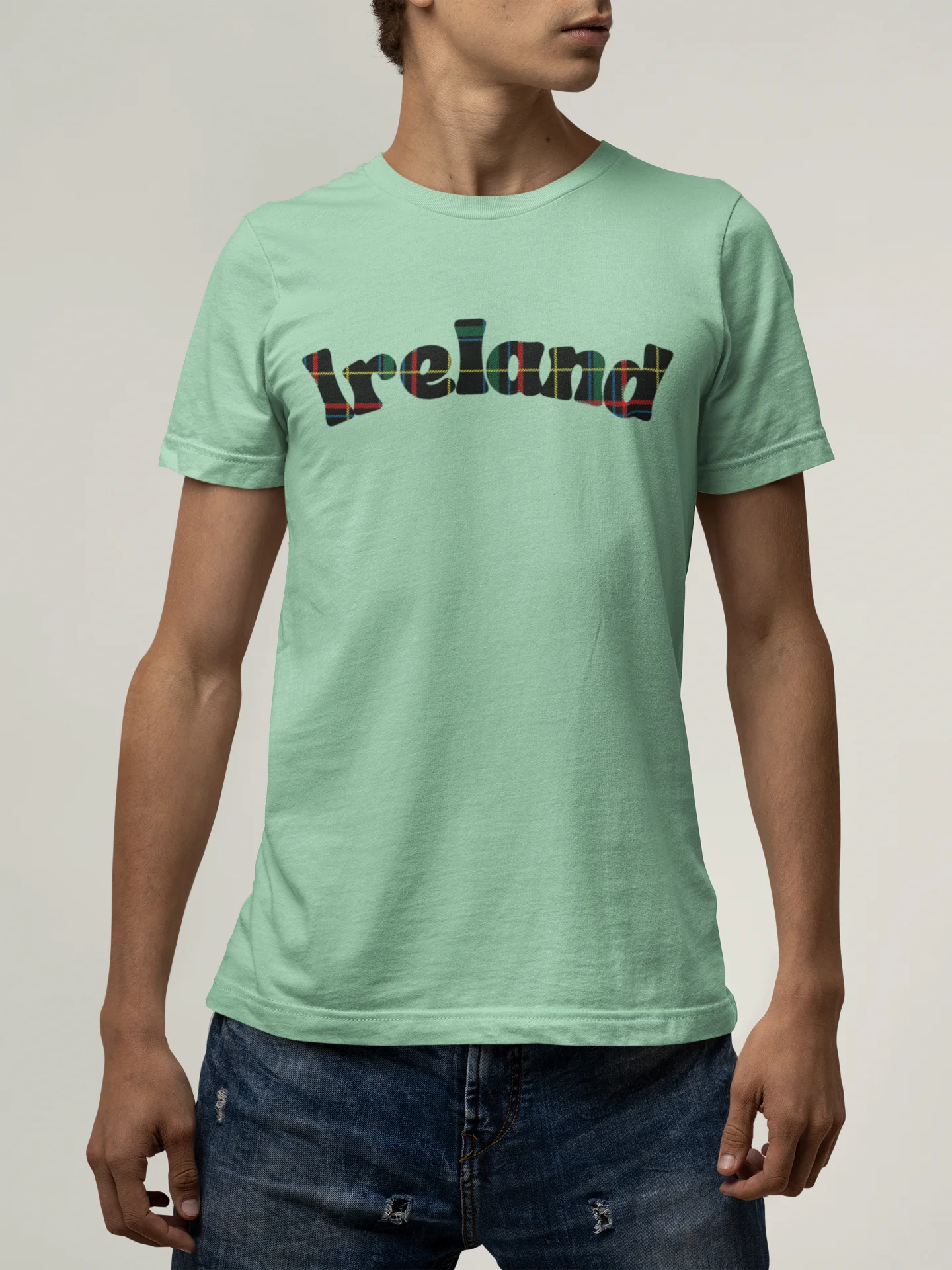 Ireland Plaid - Soft Tee product image (2)