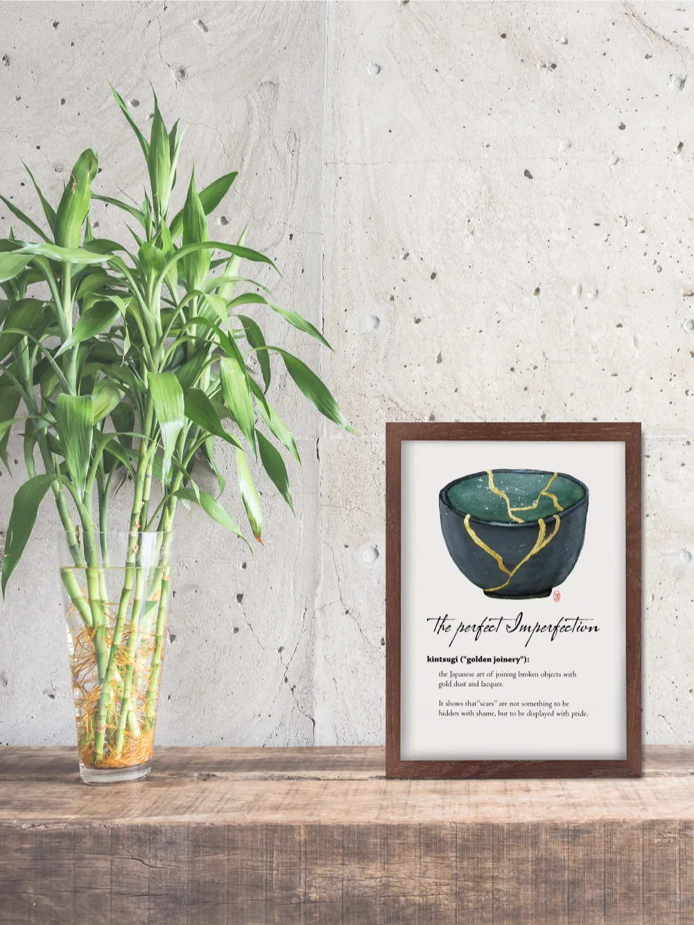 KINTSUGI - dark green cup product image (13)
