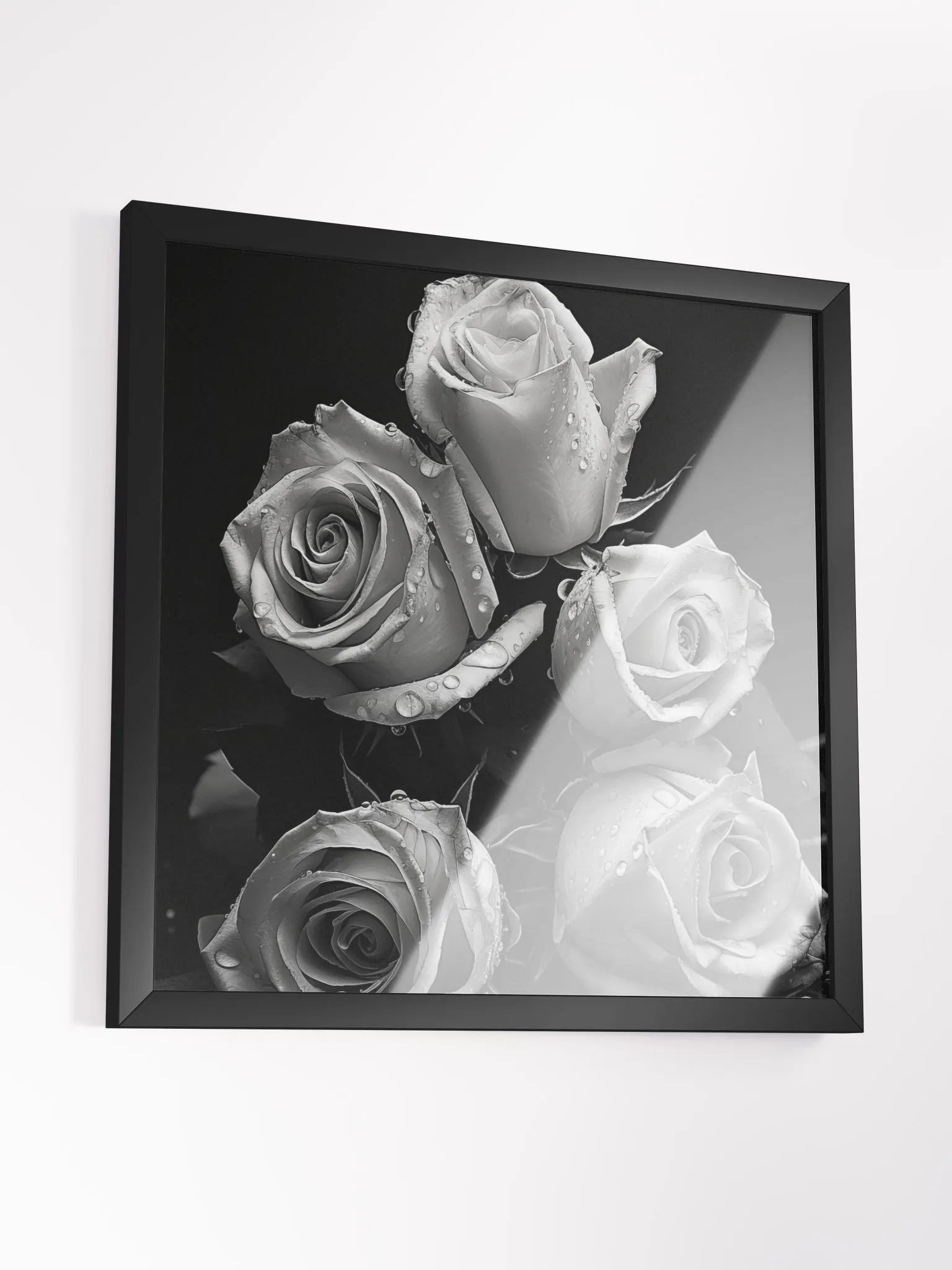 Square Framed Fine Art Roses product image (3)