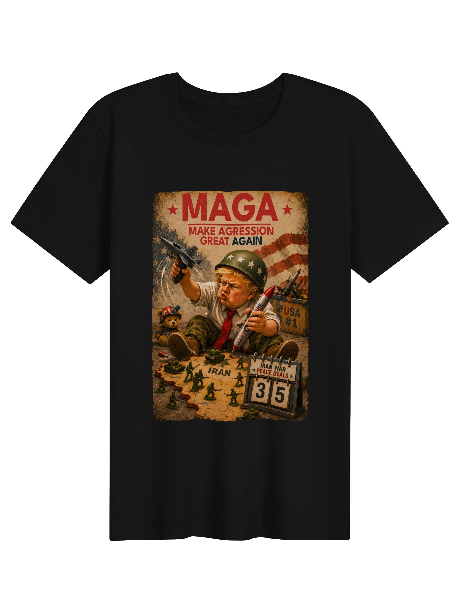 MAGA - Make Aggression Great Again Tee product image (1)