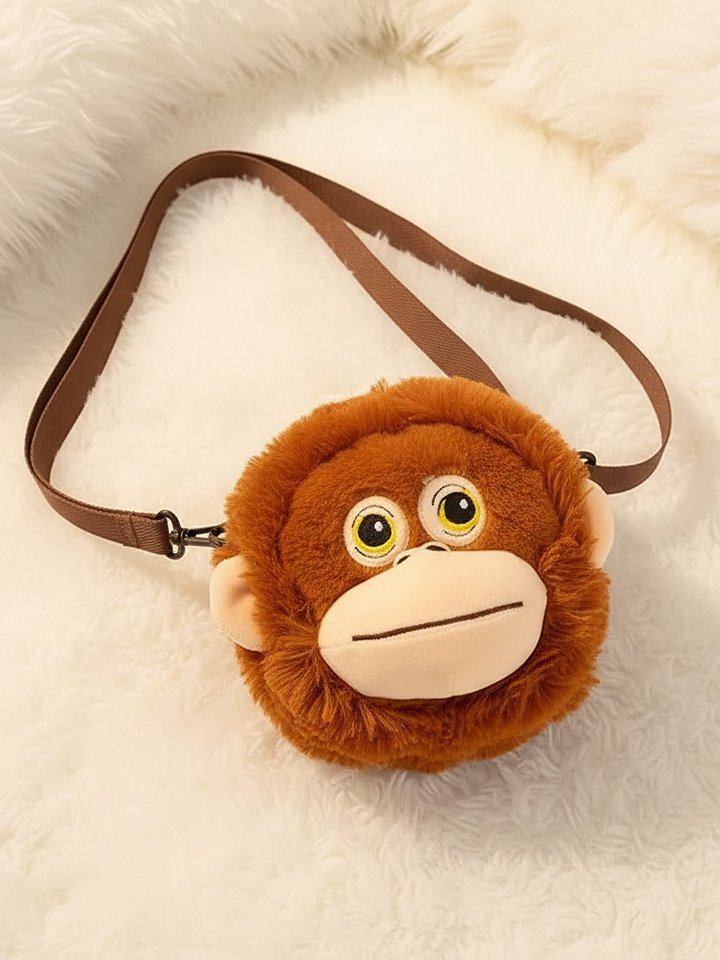 Punch's Pal Crossbody Bag | 20cm Plush Orangutan product image (1)