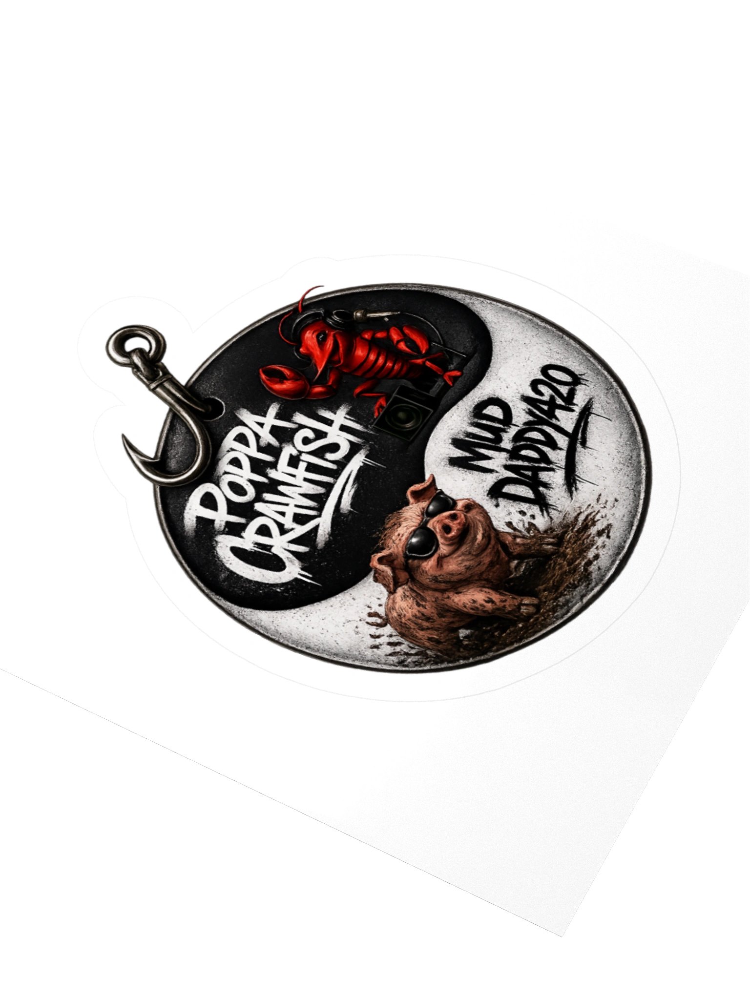 Crawfish/Muddaddy 3x3 Decal product image (3)