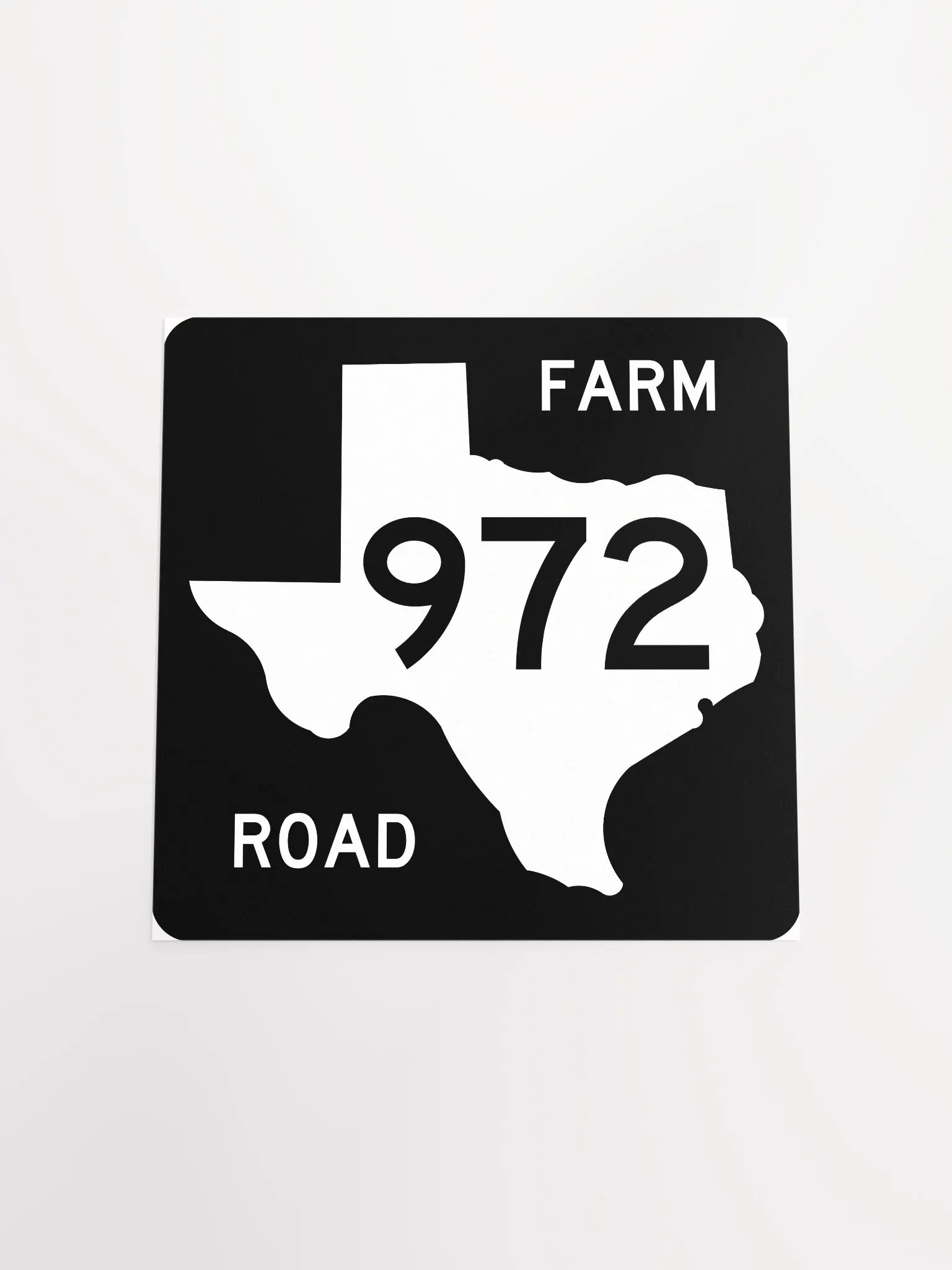 Texas Farm Road Sign FM 972 Poster product image (11)