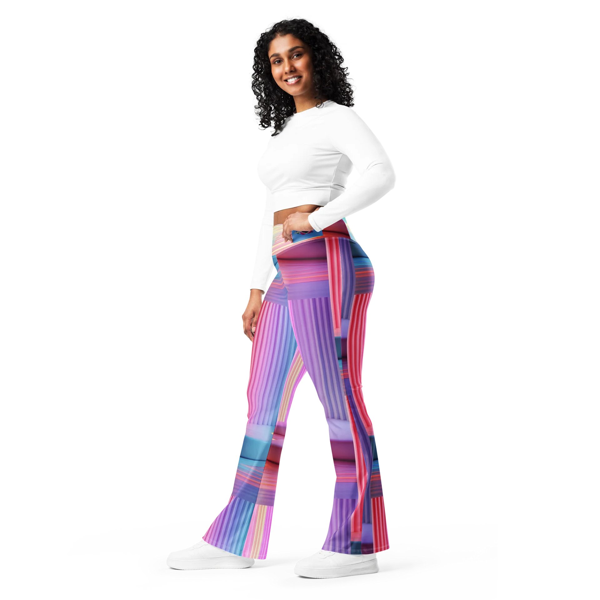 Rainbow Reflection Flare Leggings product image (11)