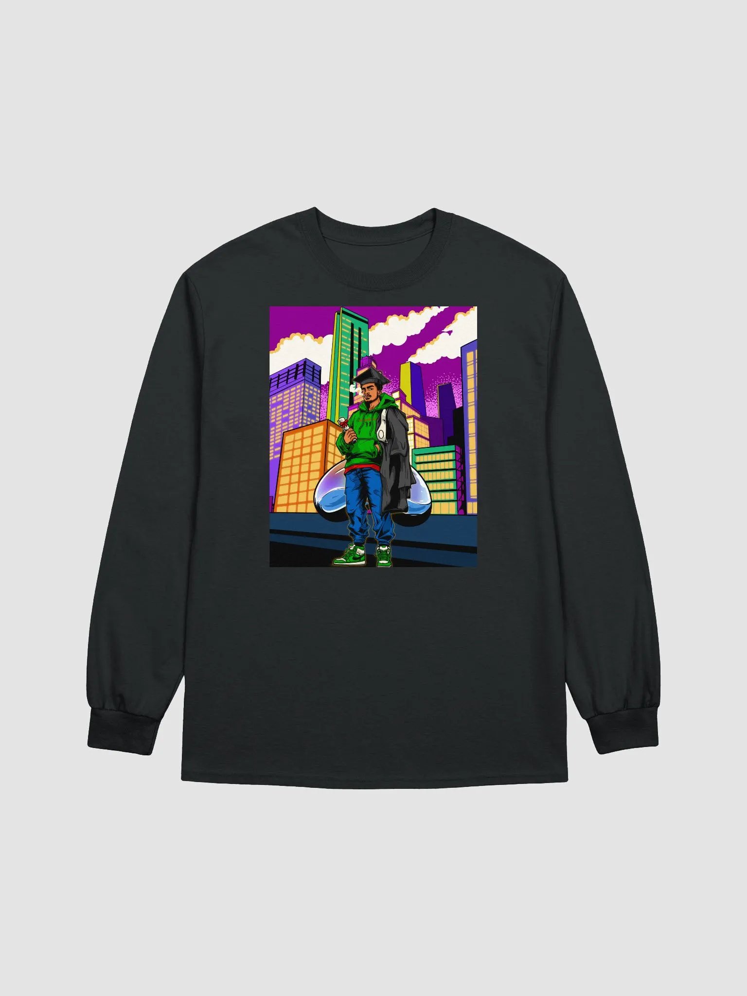 Intellectually Ignorant Graphic Long Sleeve Tee product image (6)