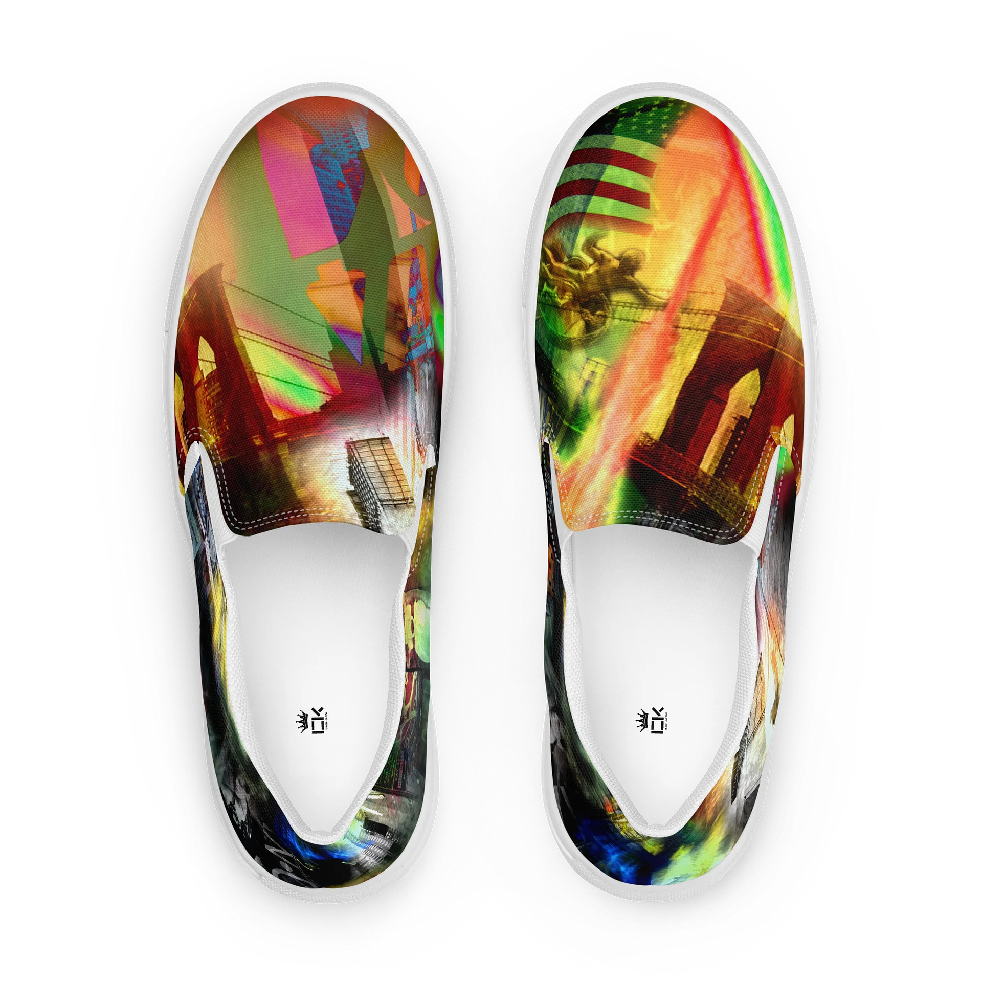NY Collage Slip-Ons — CarlyKing product image (1)
