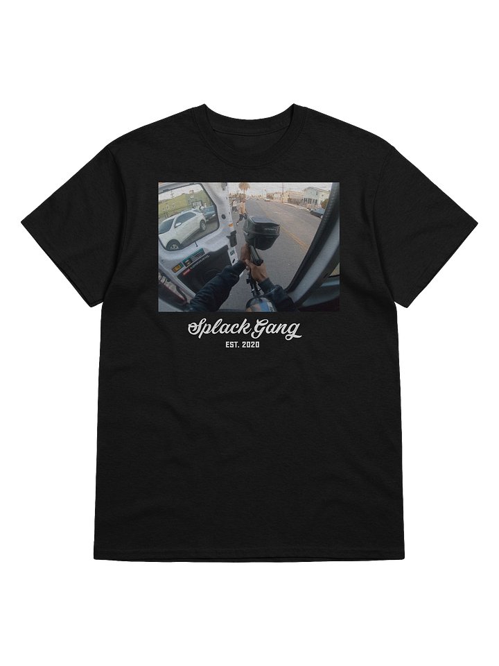 SPLACK GANG GRAPHIC SHIRT - BLACK product image (1)