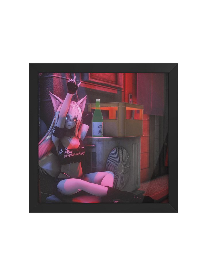 【VIXWYTCH】Neon Alley Framed Poster product image (1)