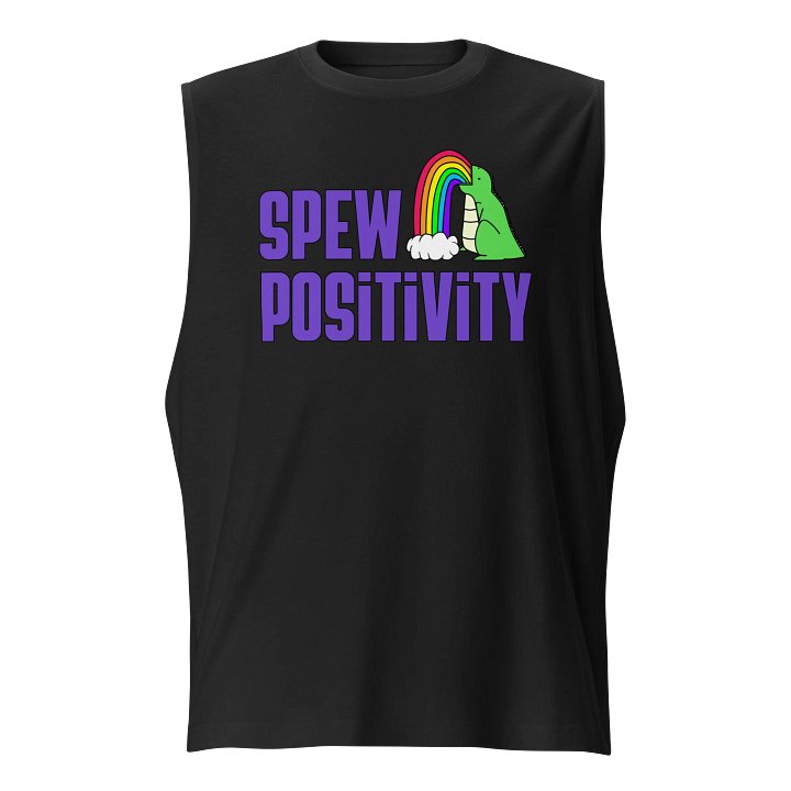 Spew Positivity Muscle Tank product image (1)