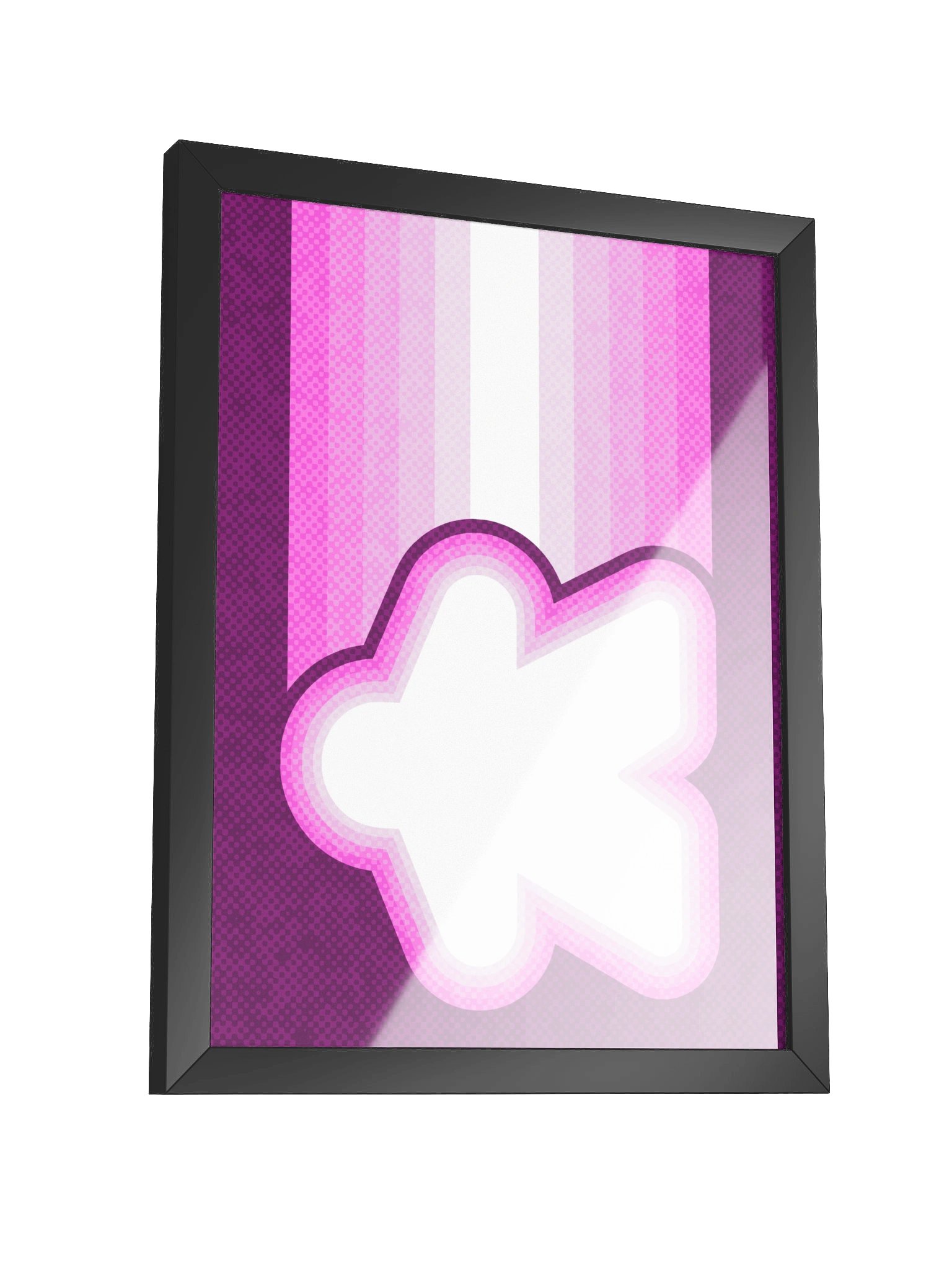 Purple Retro Racing Meeple Board Game Room Poster - FRAMED product image (9)