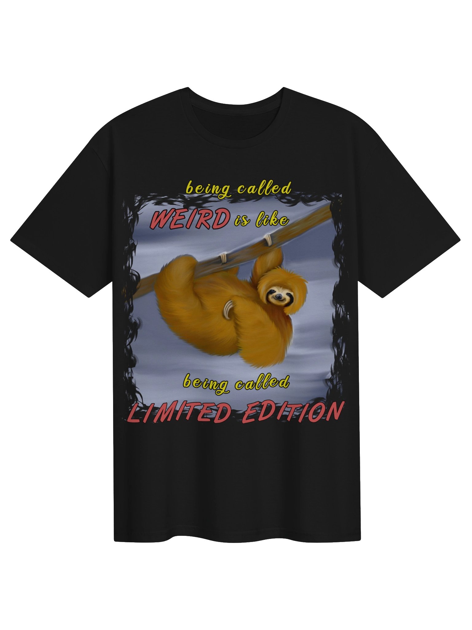 Sloth "LIMITED EDITION" T-Shirt. Unisex Gildan Softstyle T-Shirt product image (1)
