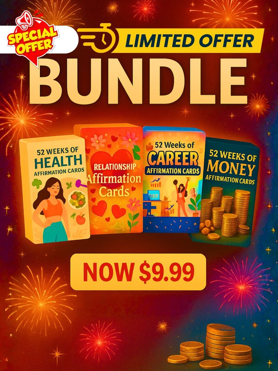 Affirmation Mega Bundle – 4 Decks for Only $9.99! product image (1)