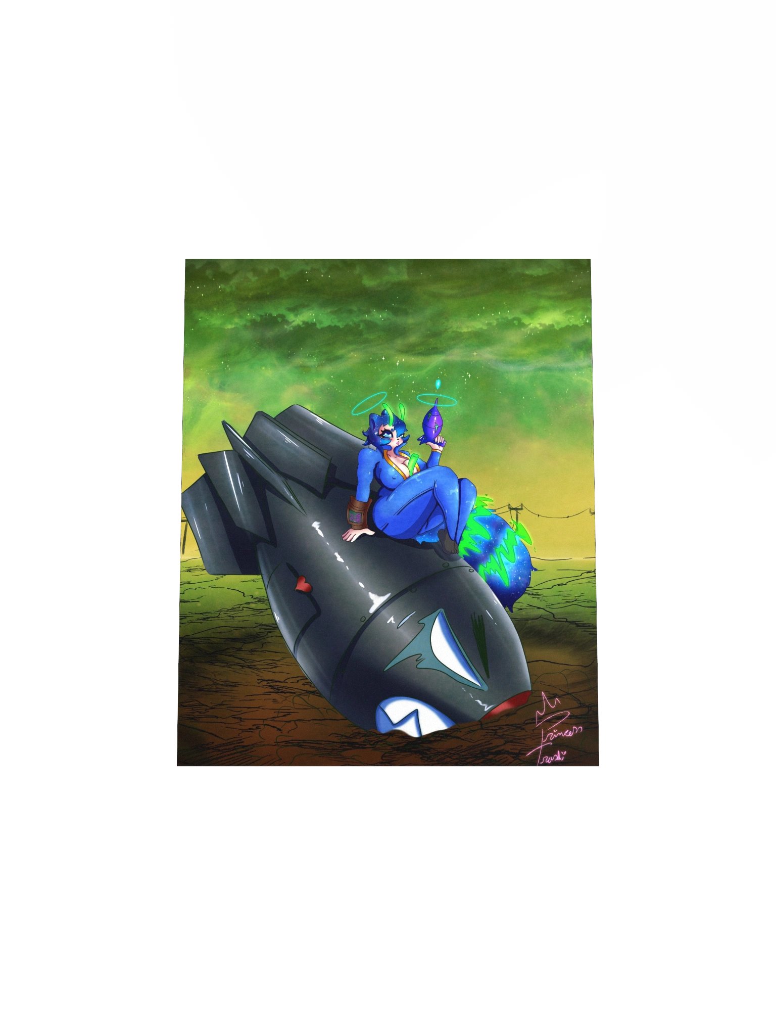 Pint sized atom bomb poster product image (17)