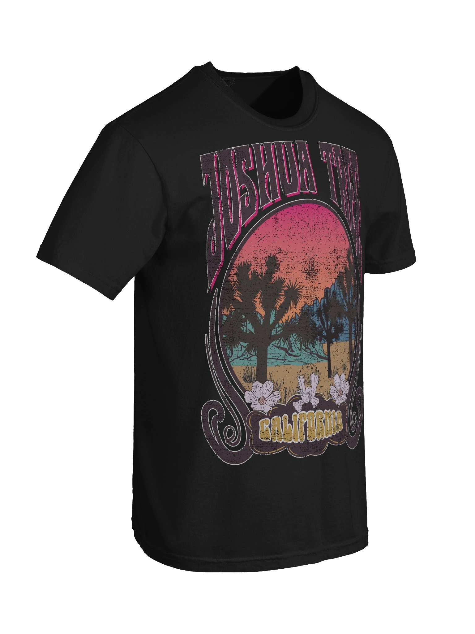 Joshua Tree National Park California Shirt – Vintage Desert Sunset Retro Travel Tee product image (9)