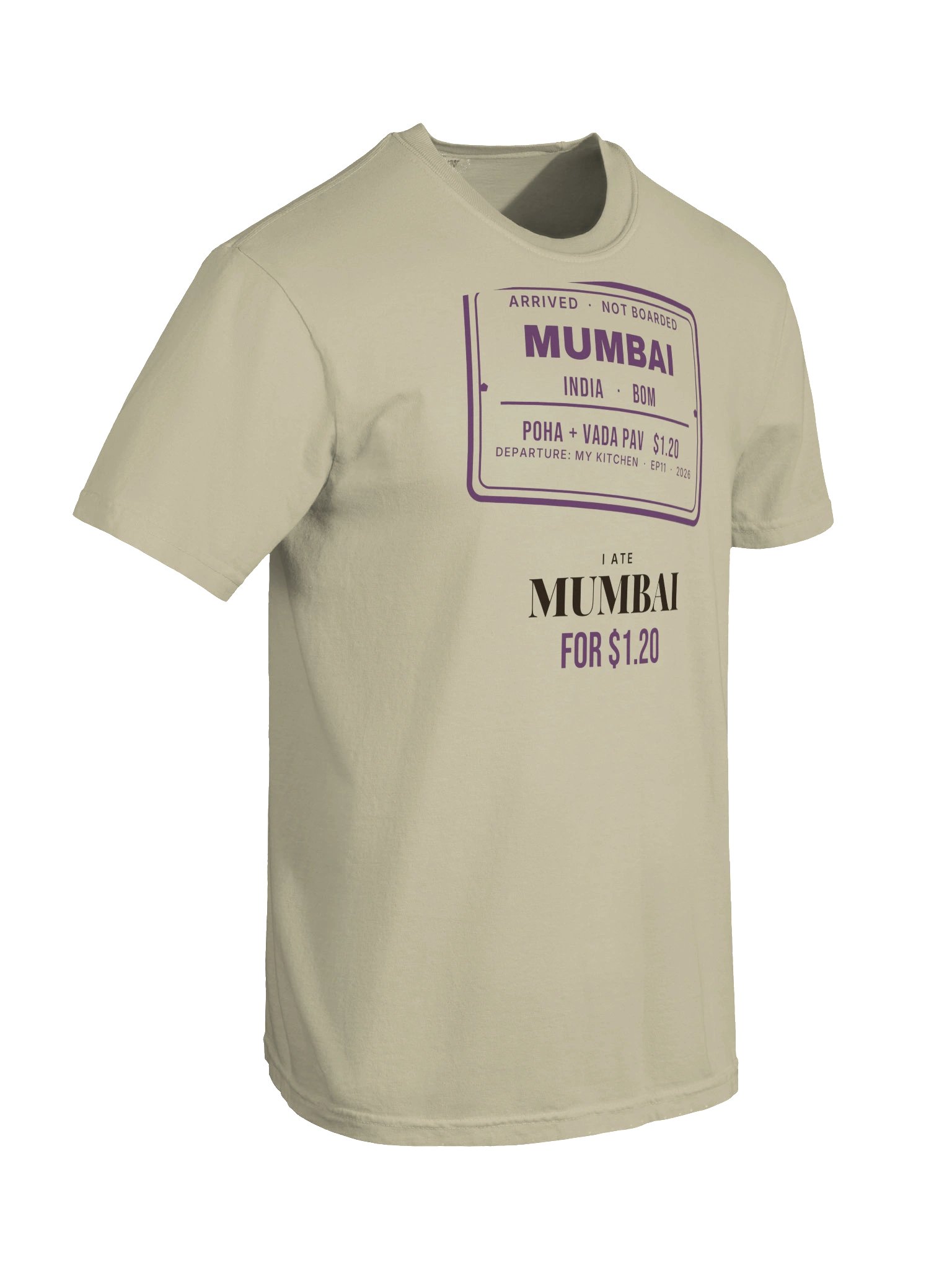 Mumbai Stamp Tee · I Ate Mumbai for $1.20 product image (30)