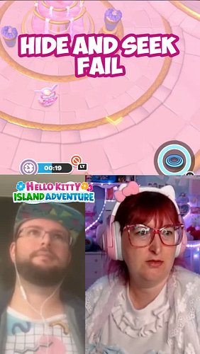 He got me last second #hkia #HelloKittyIslandAdventure #hideandseek #multiplayer