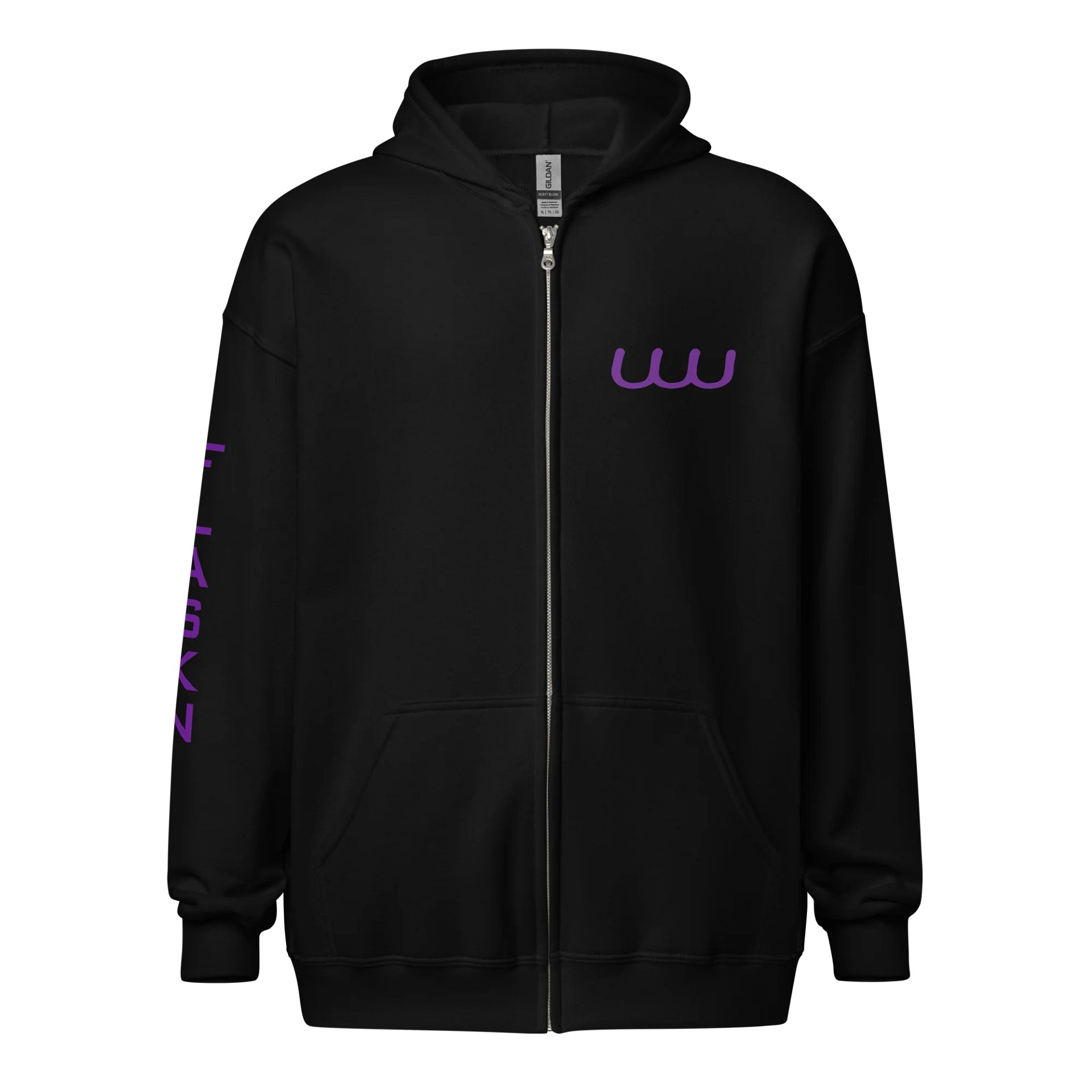 UUU zip (purple logo) product image (1)