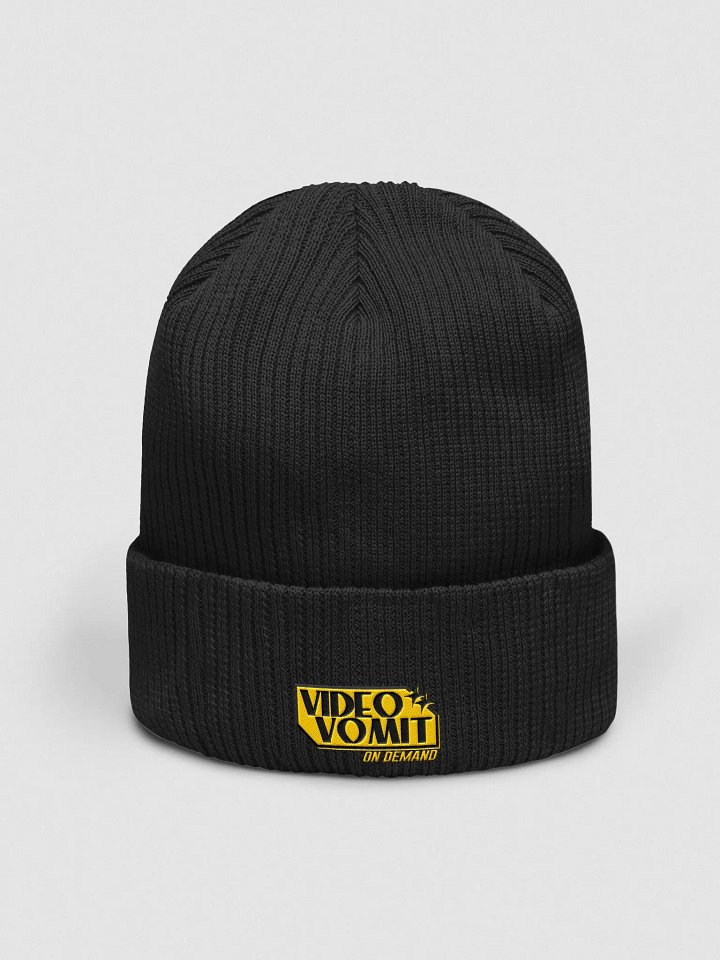 VIDEOVOMIT ON-DEMAND Embroidered Beanie product image (1)