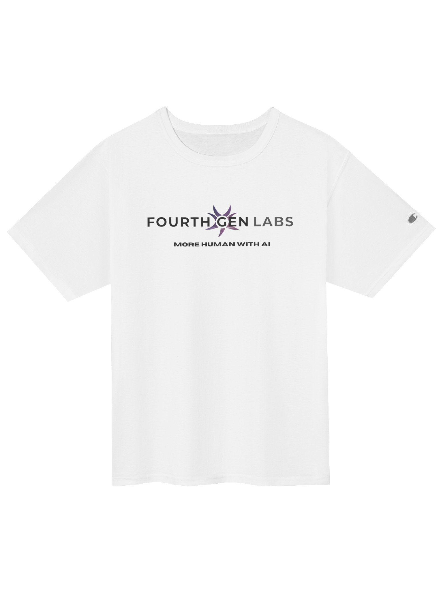 Fourth Gen Labs | More Human With AI (White) product image (1)
