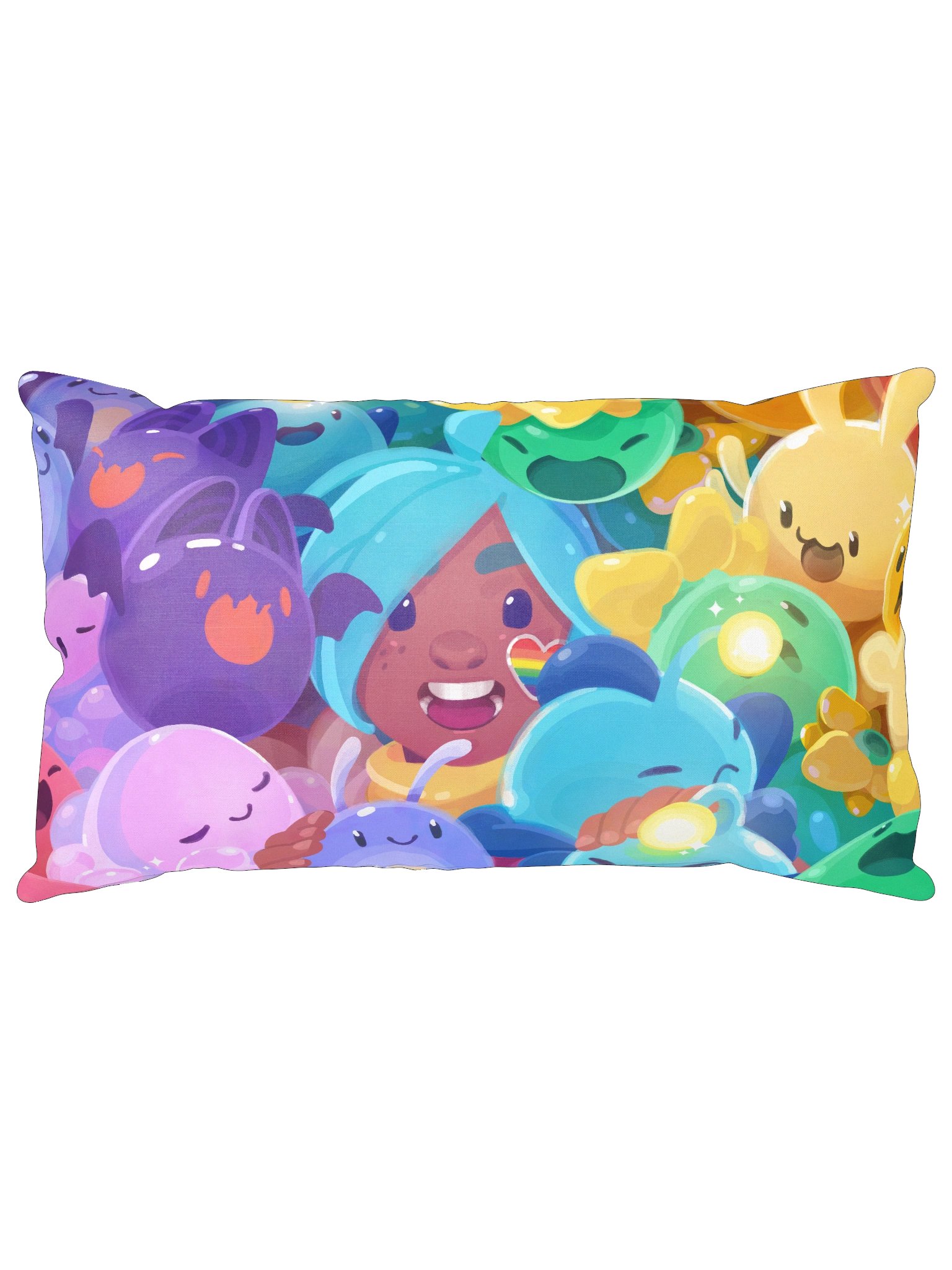 Cozy Slimes Throw Pillow product image (5)