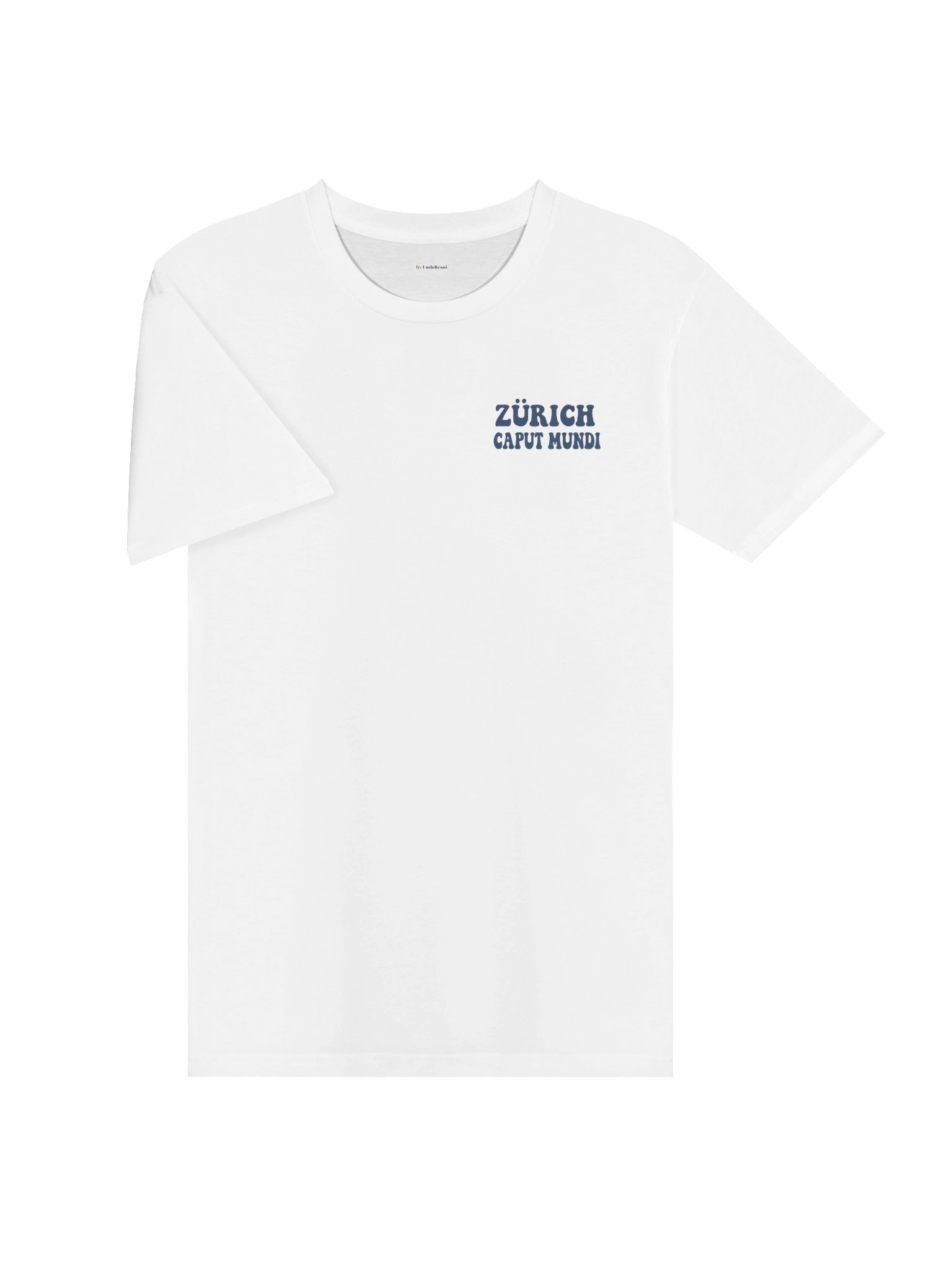 T-Shirt Regular Fit Zurich caput mundi Blue/White product image (5)